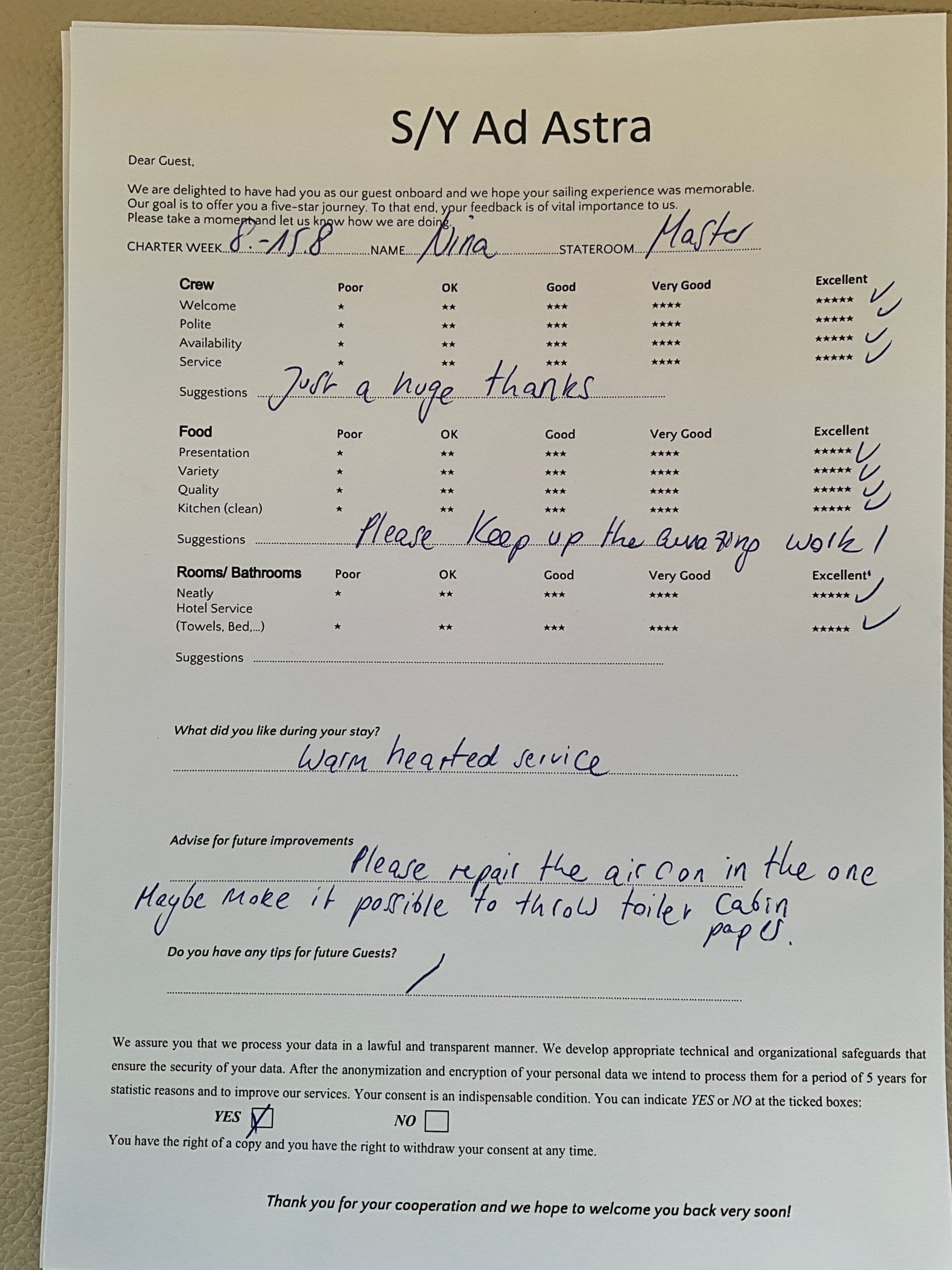 AD ASTRA guest review