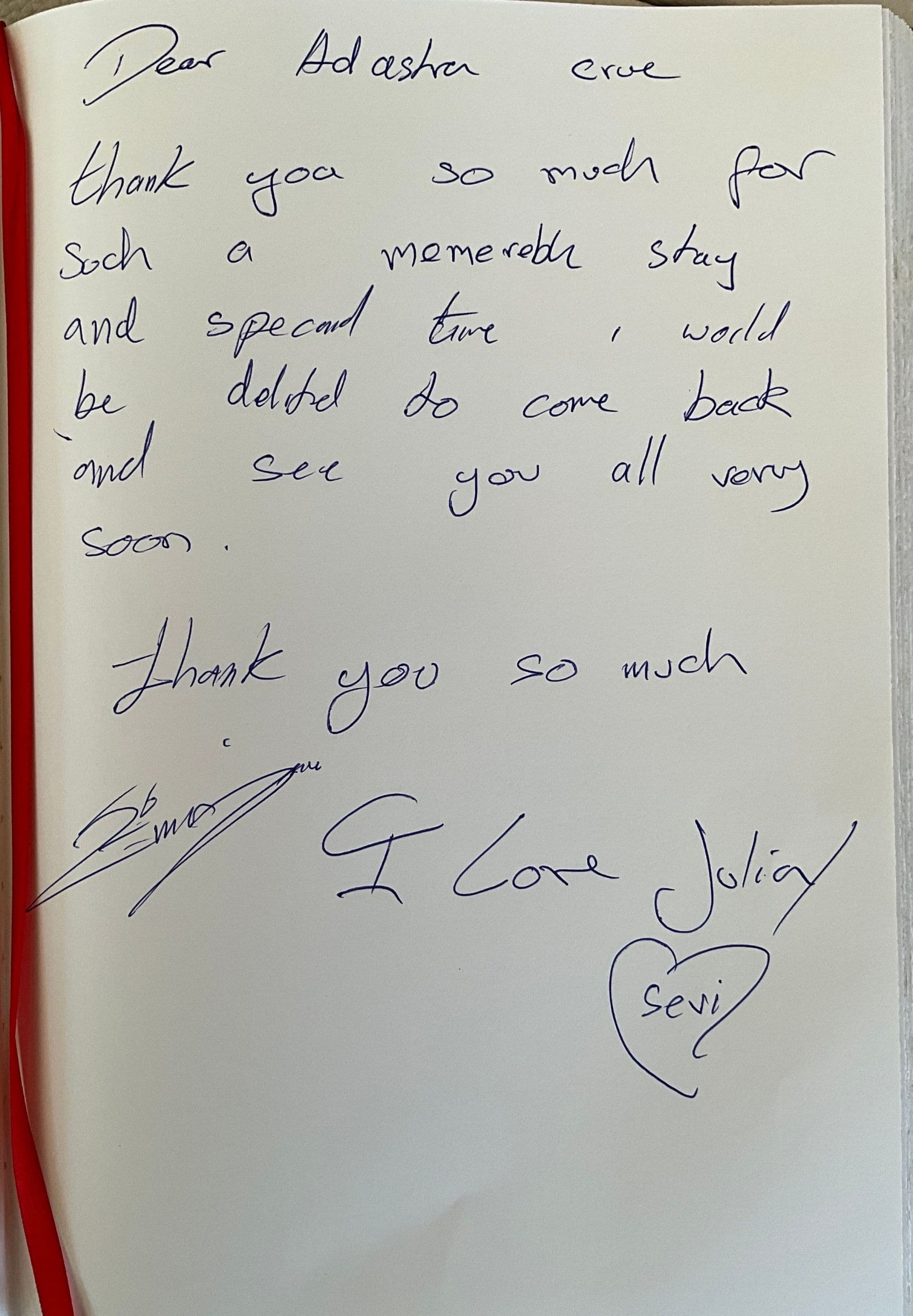 AD ASTRA guest review