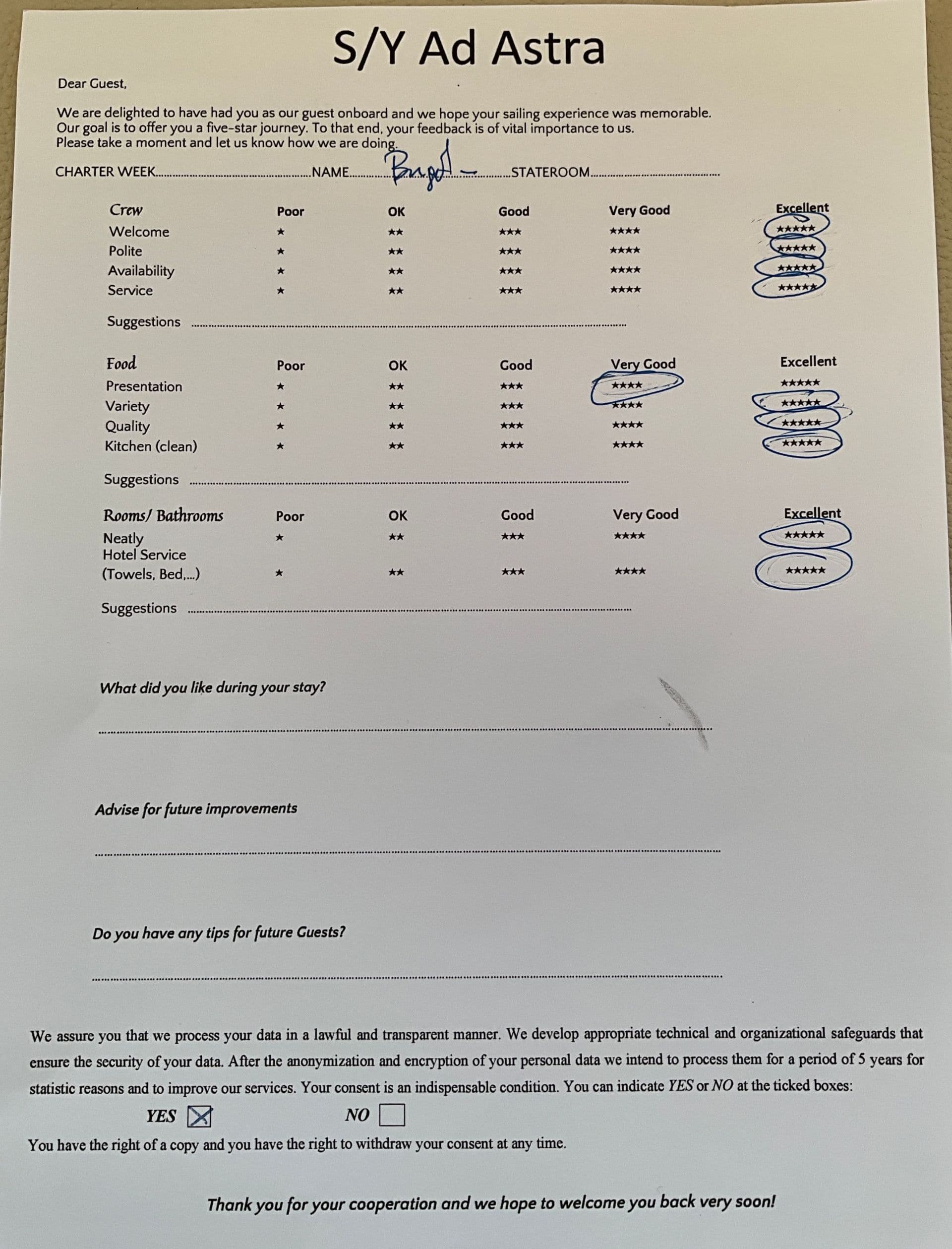 AD ASTRA guest review