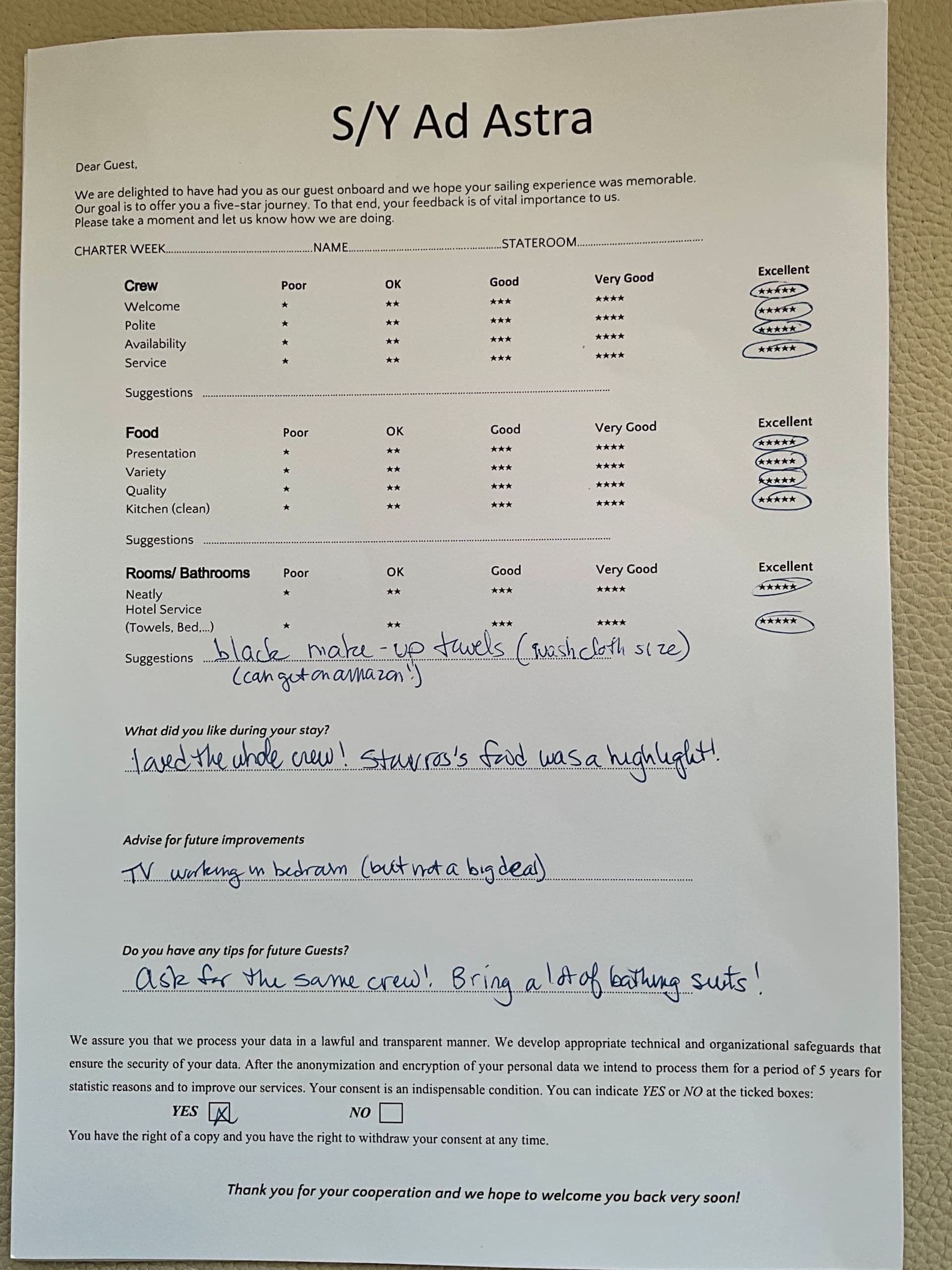 AD ASTRA guest review
