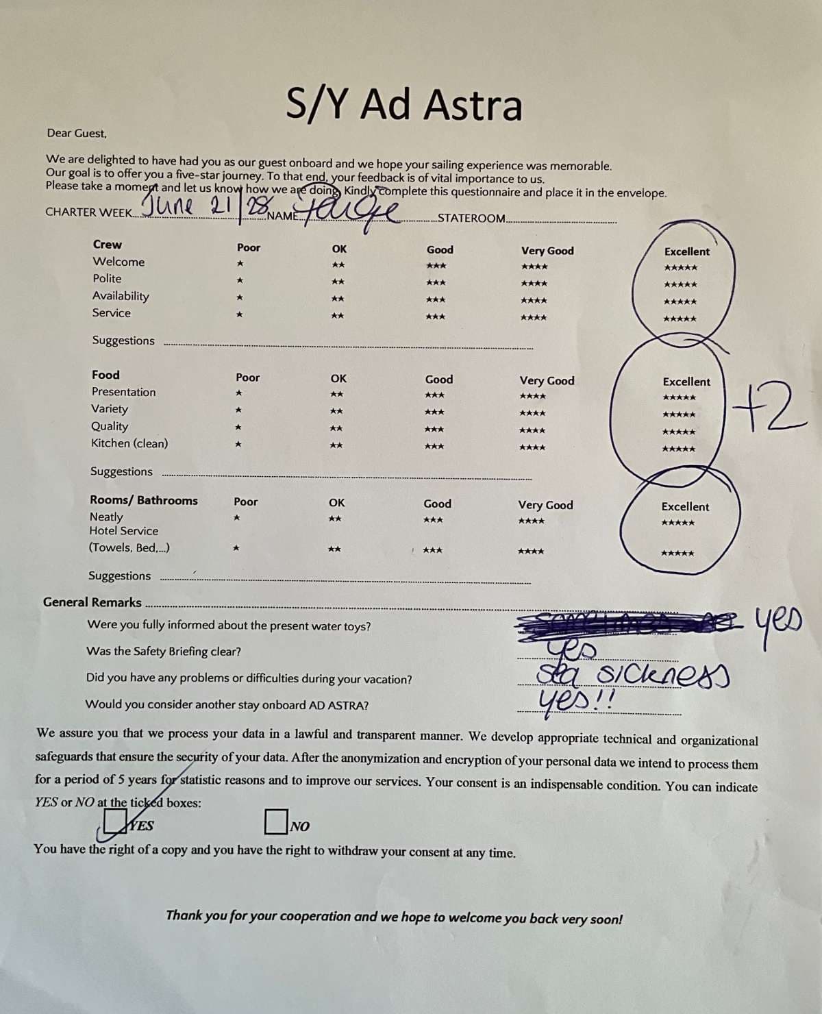 AD ASTRA guest review