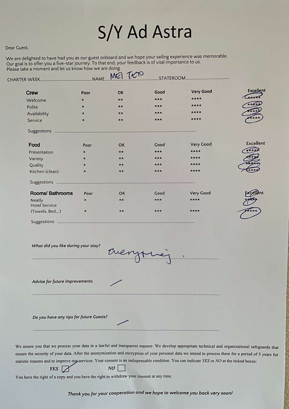 AD ASTRA guest review