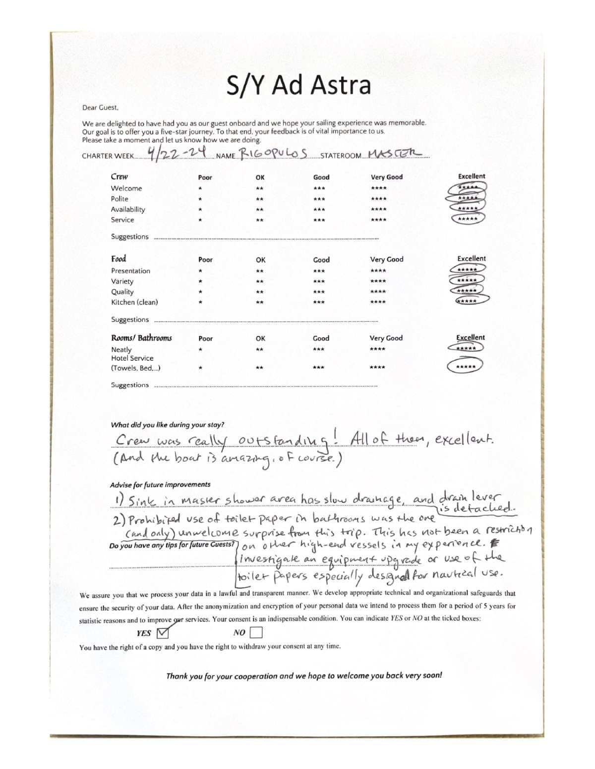 AD ASTRA guest review