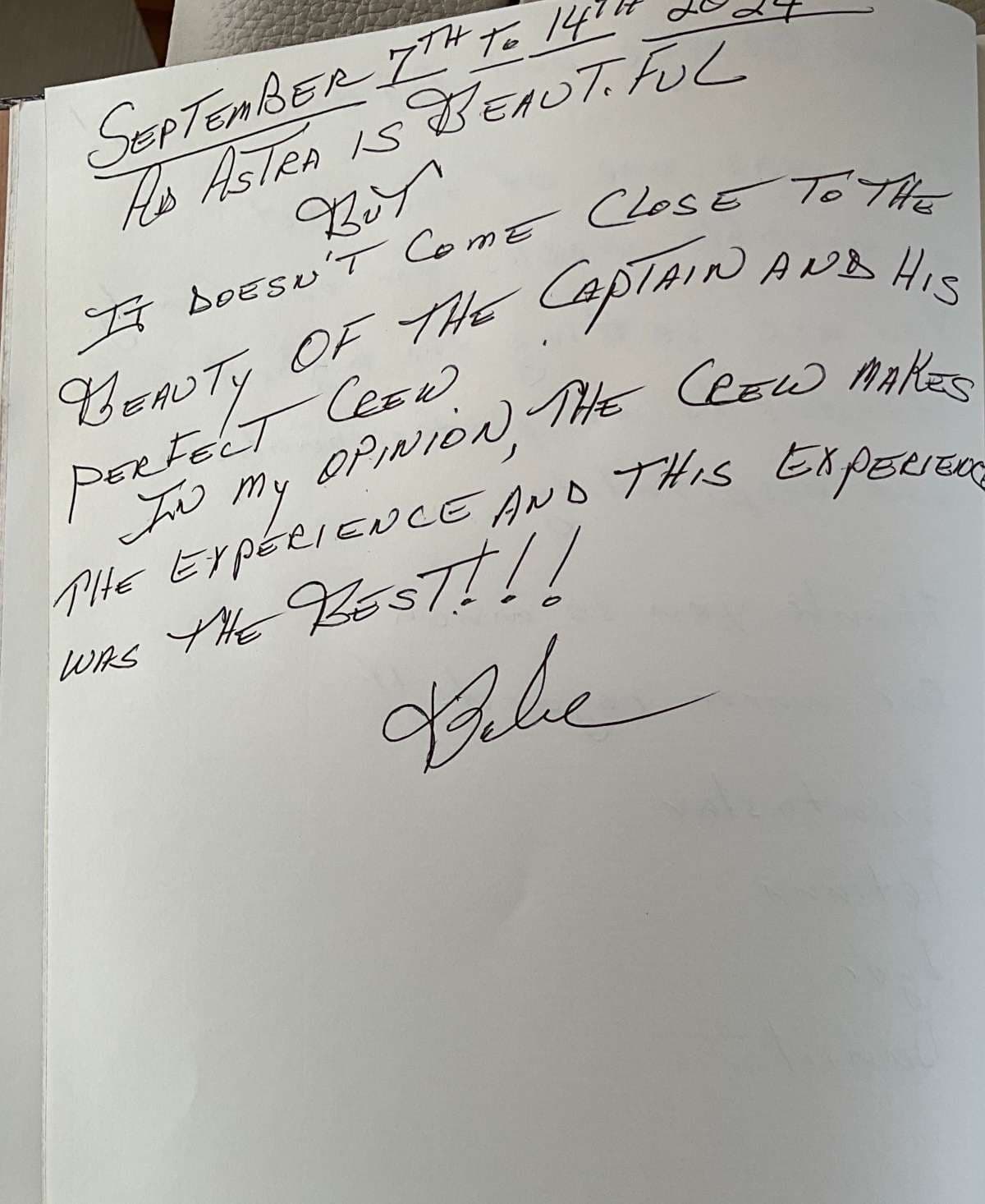 AD ASTRA guest review