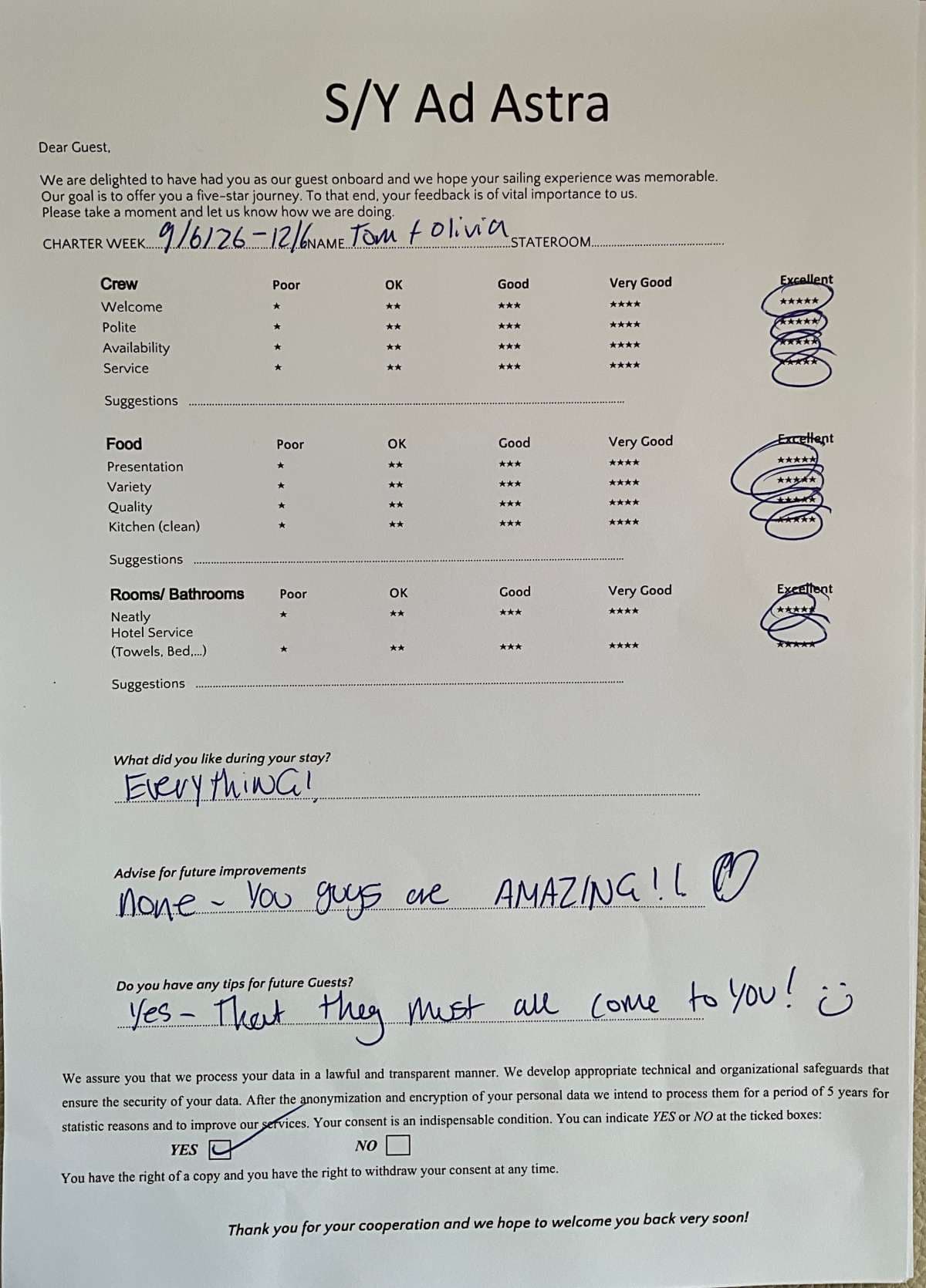 AD ASTRA guest review