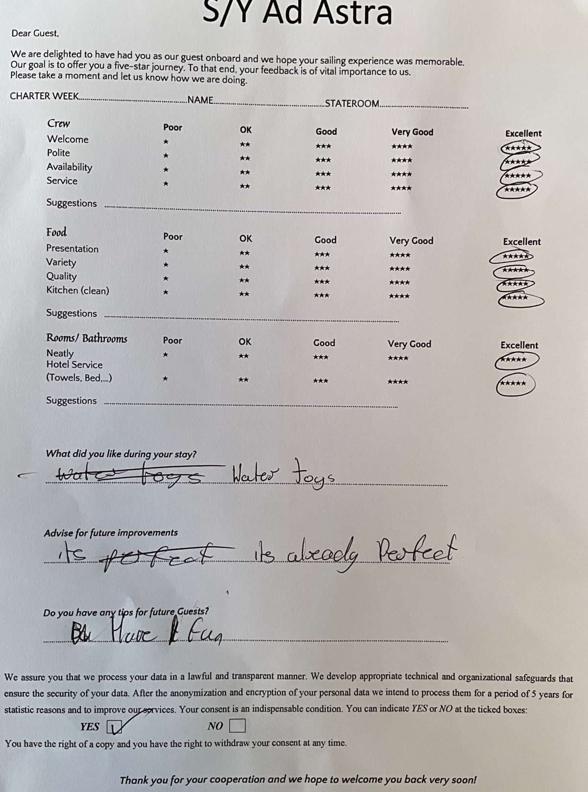 AD ASTRA guest review
