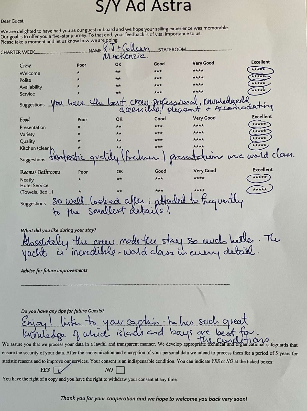 AD ASTRA guest review