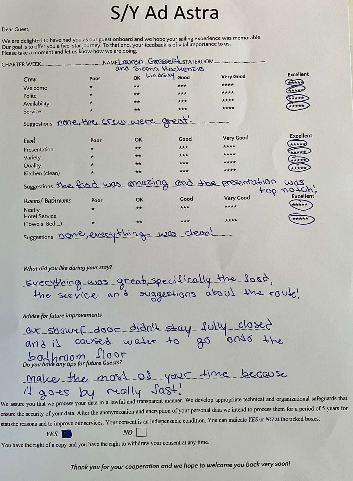 AD ASTRA guest review