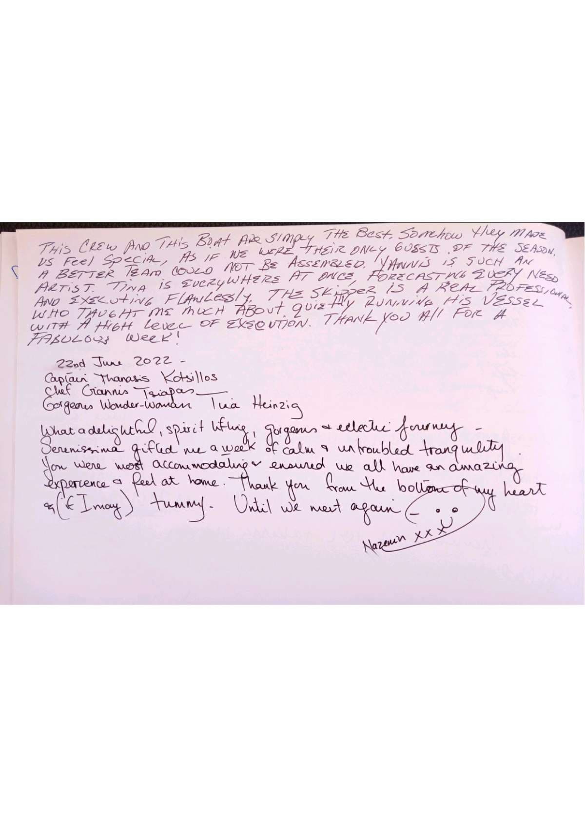 SERENISSIMA guest review