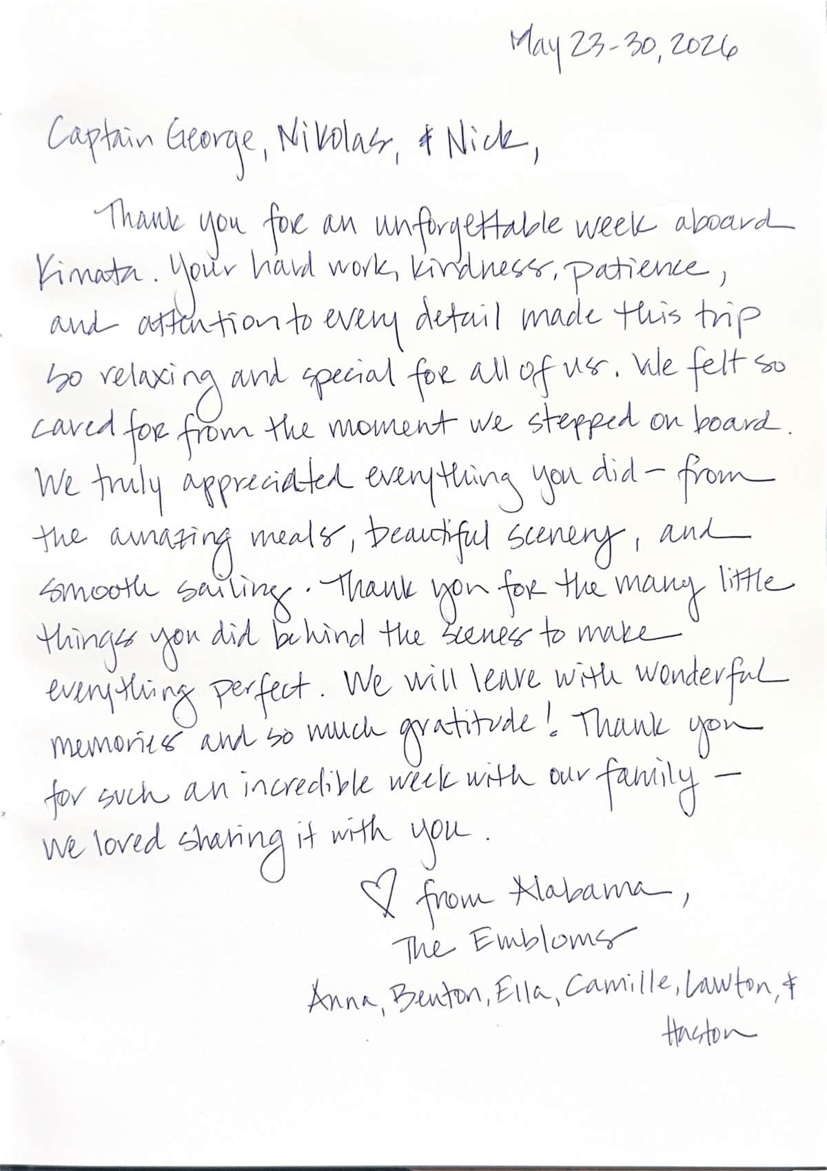 KIMATA guest review