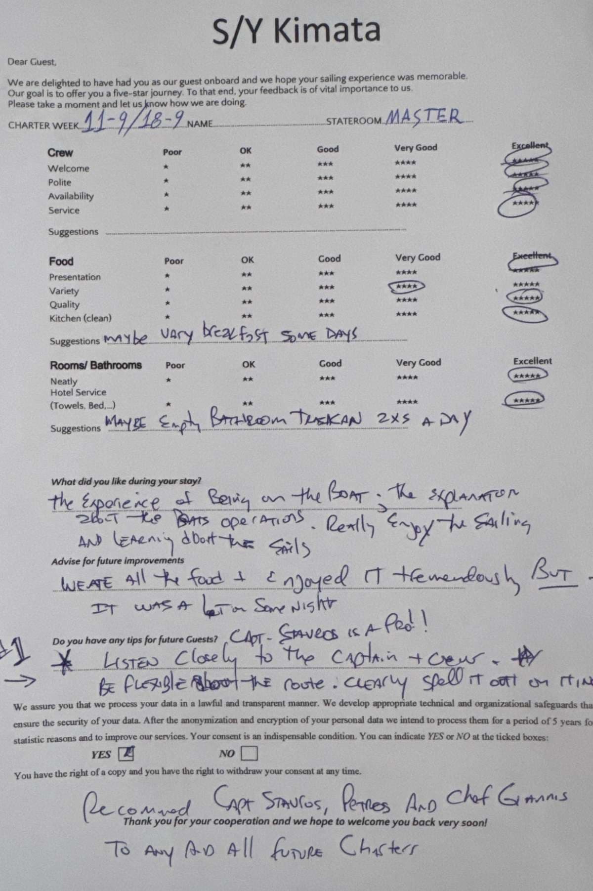 KIMATA guest review