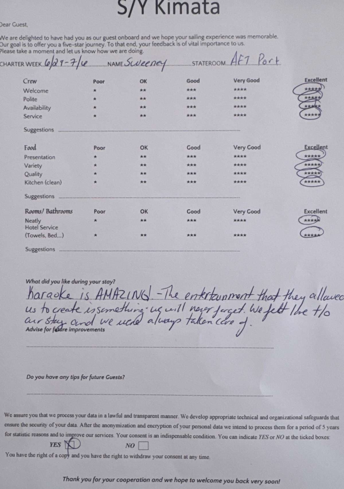 KIMATA guest review