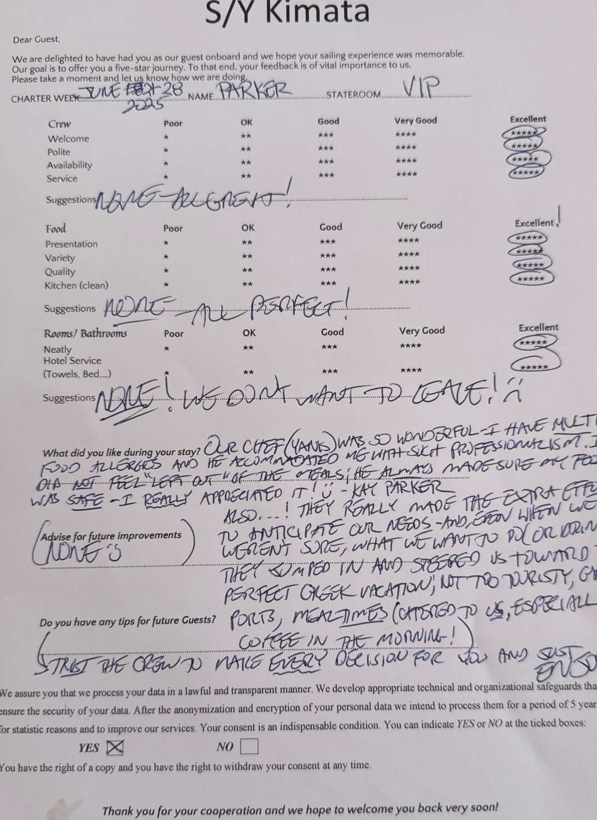 KIMATA guest review