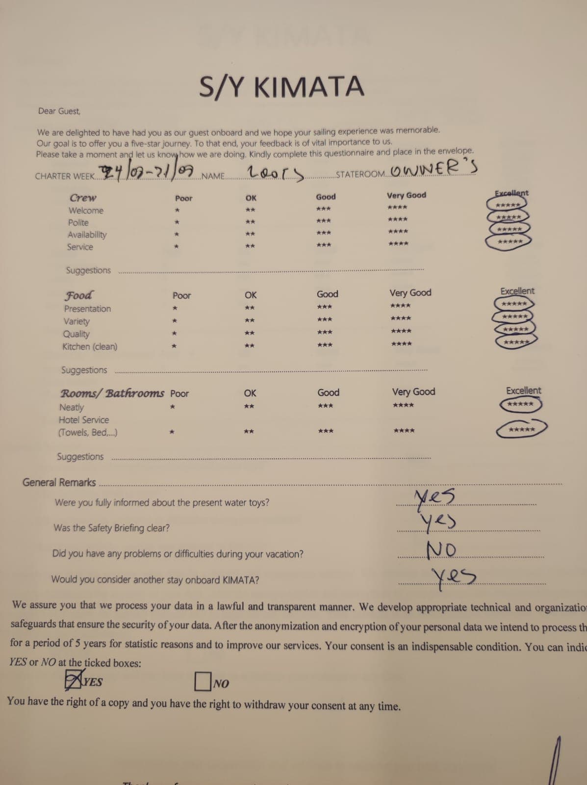 KIMATA guest review