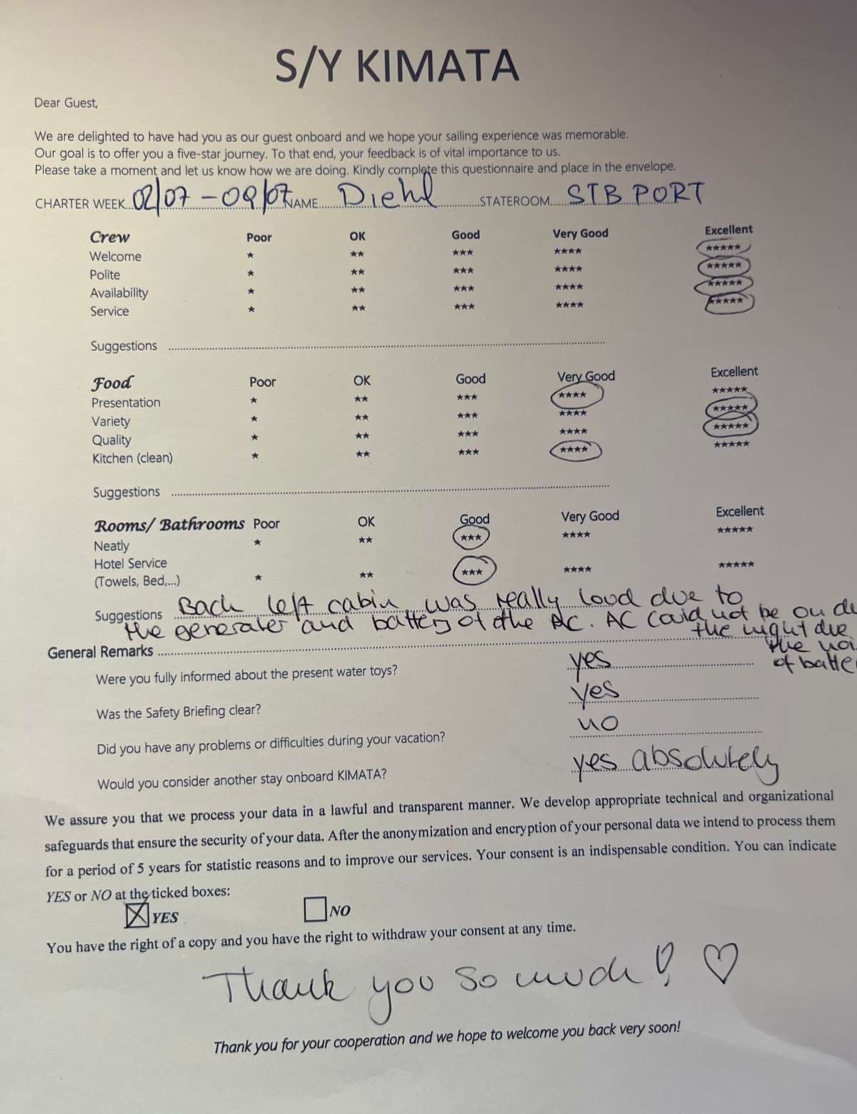 KIMATA guest review