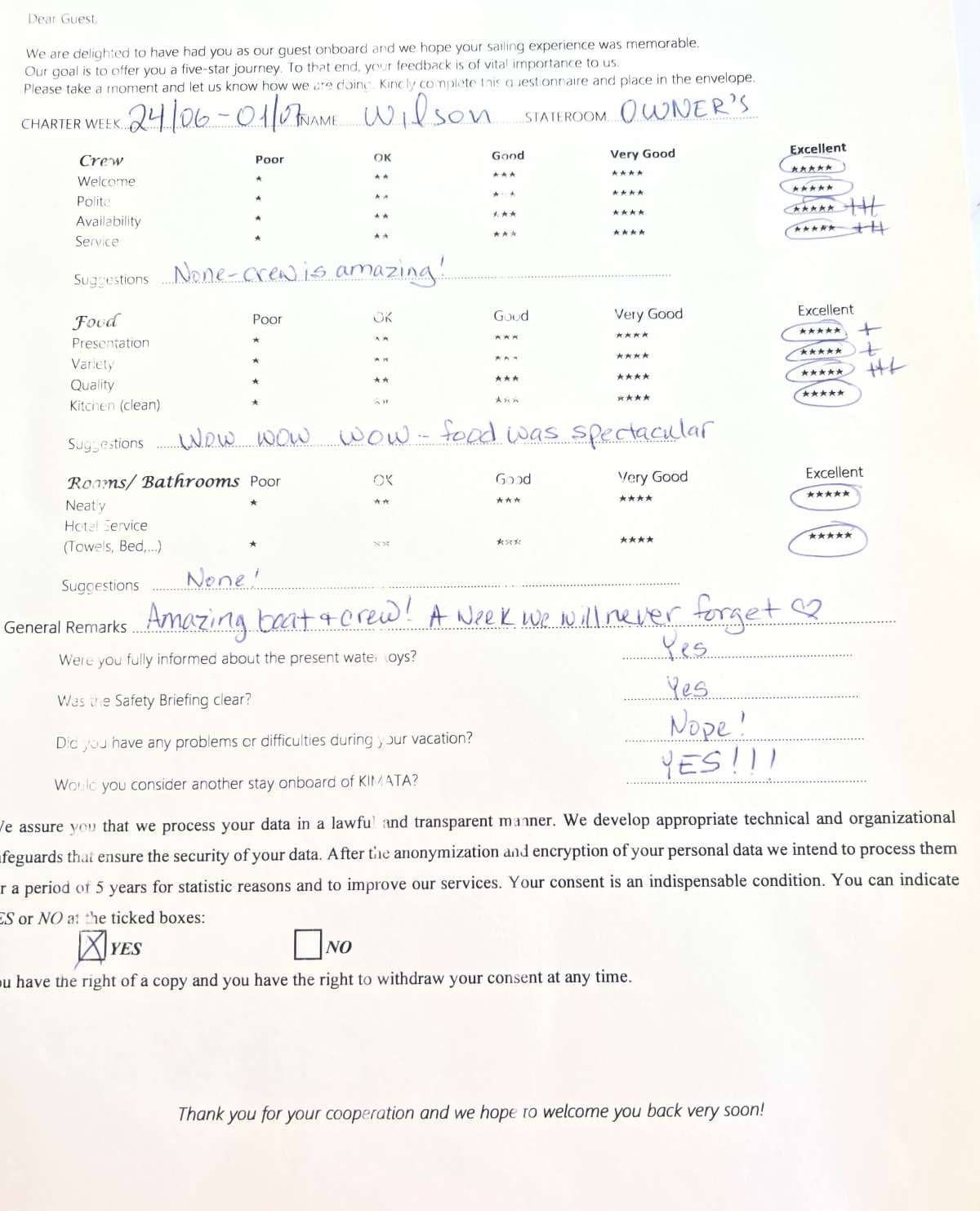 KIMATA guest review