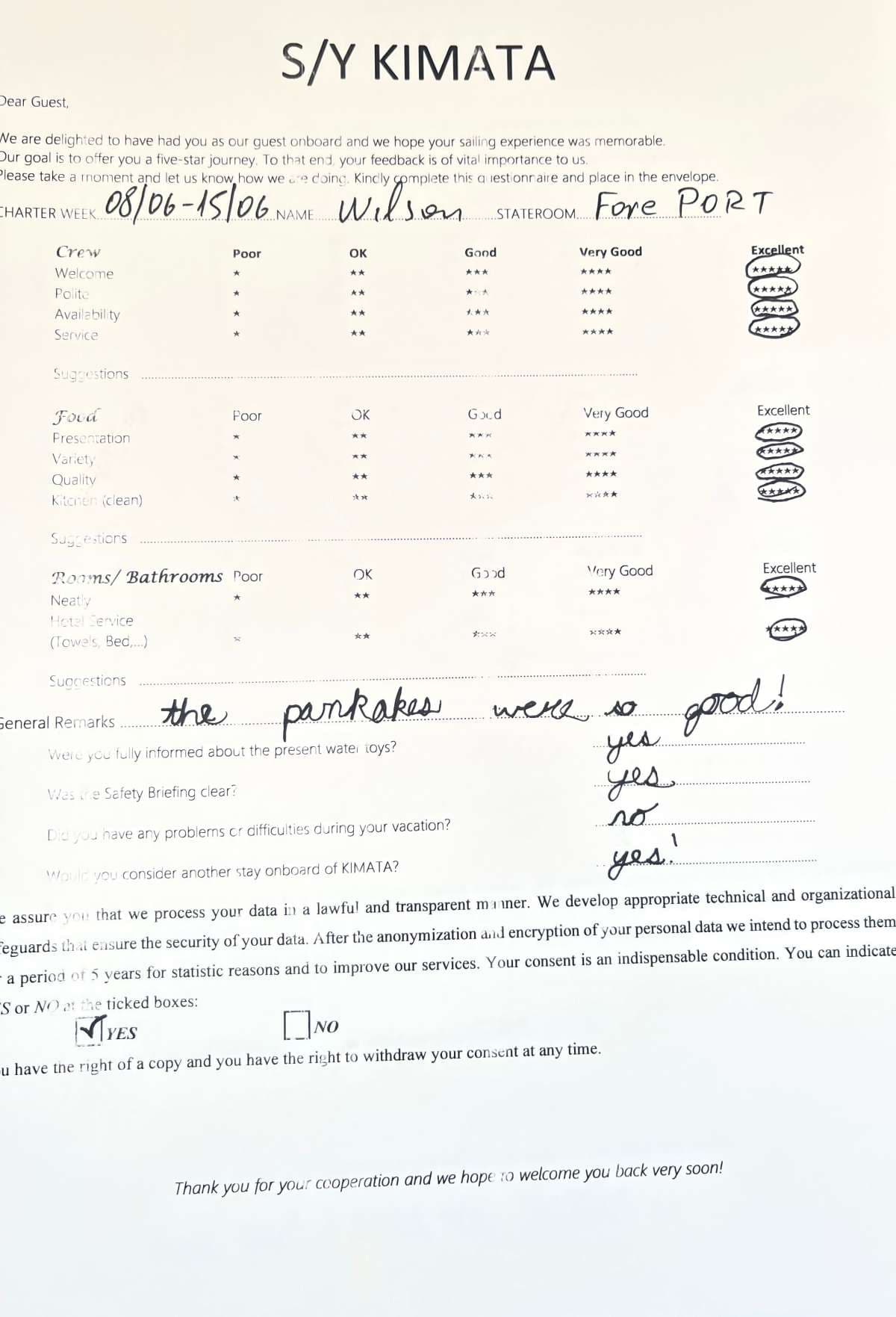 KIMATA guest review