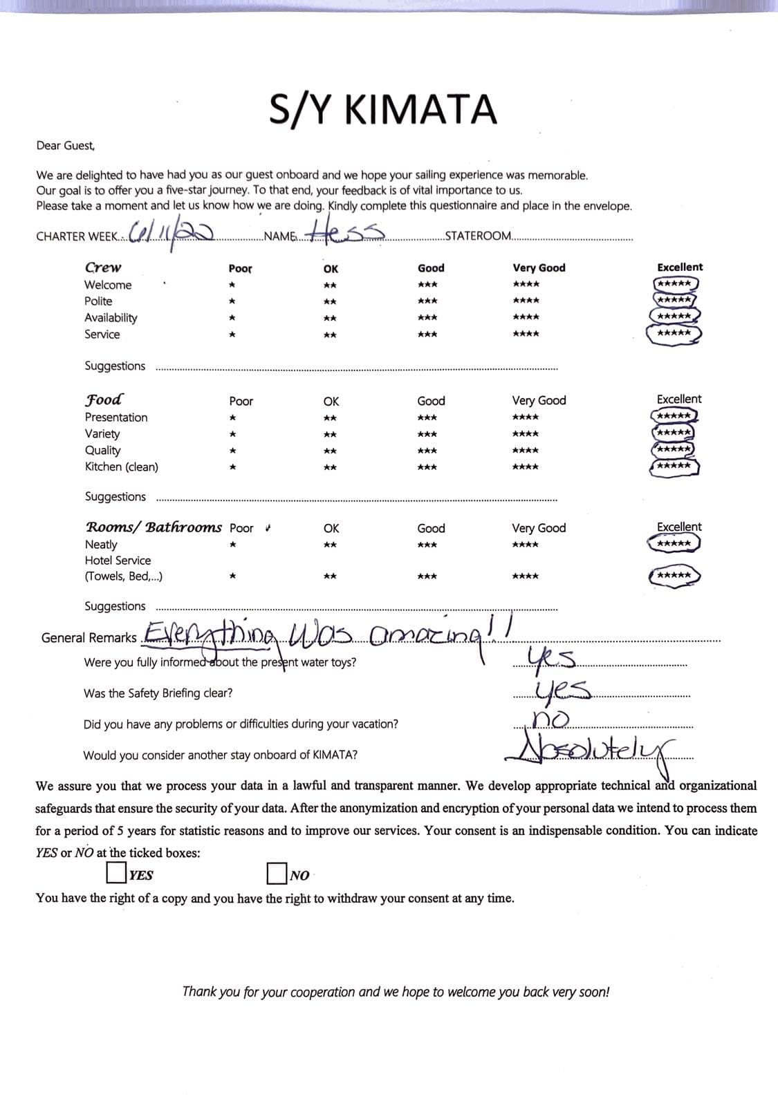 KIMATA guest review