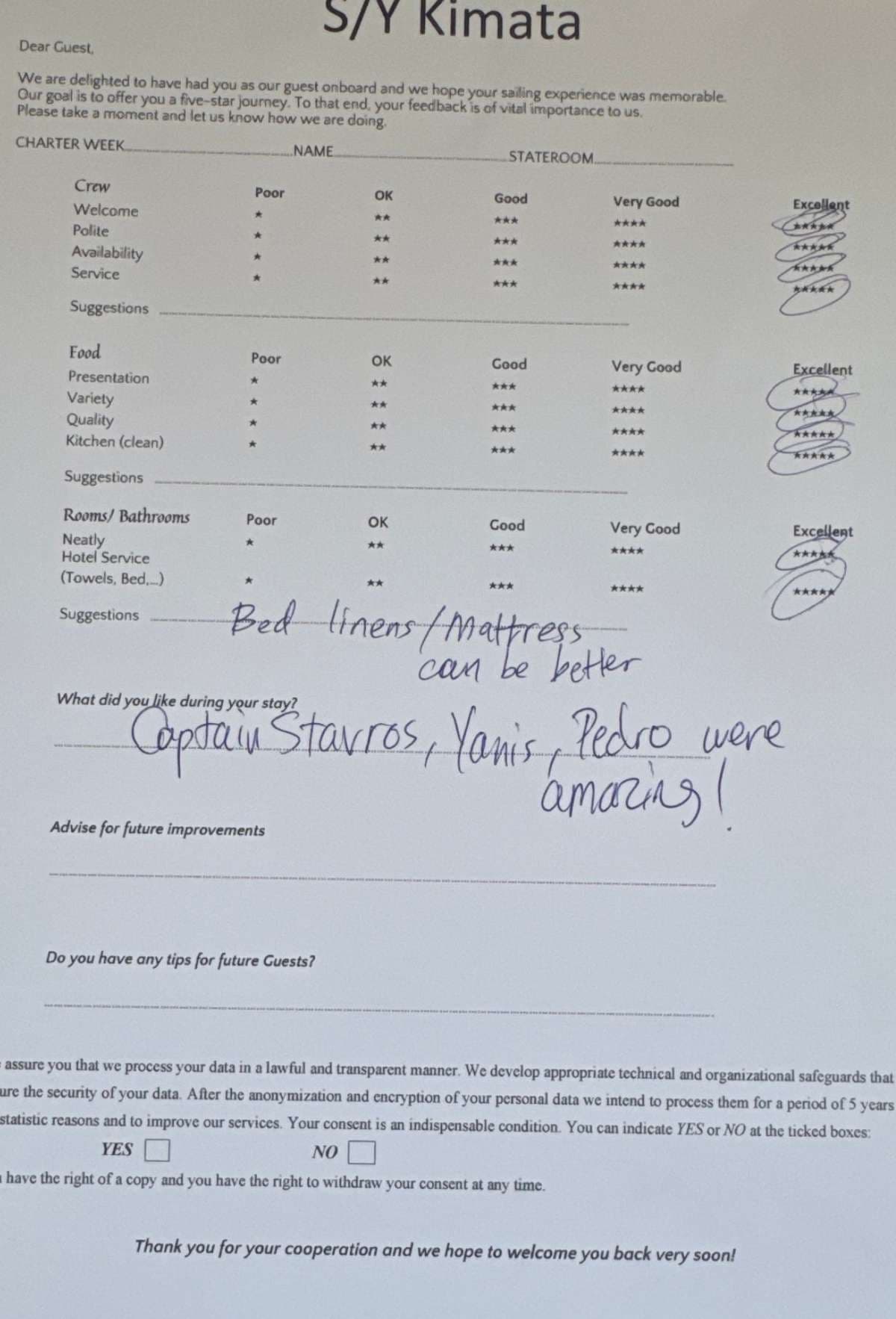 KIMATA guest review