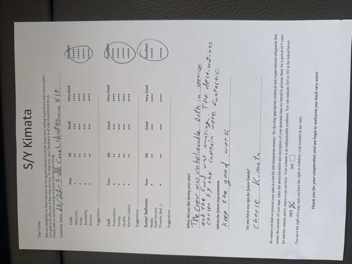 KIMATA guest review