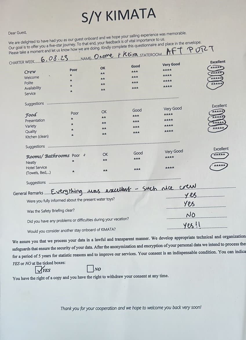 KIMATA guest review
