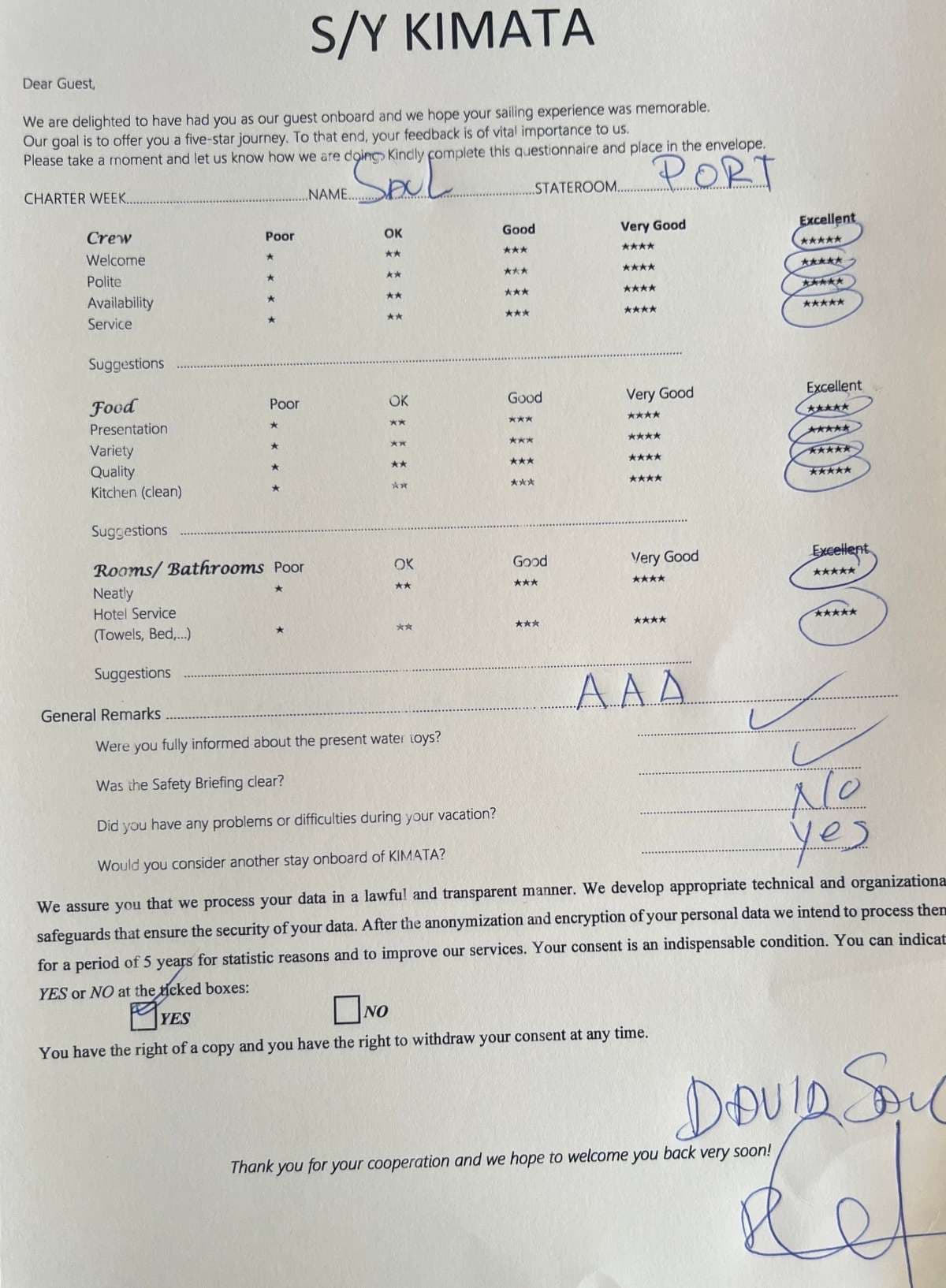 KIMATA guest review