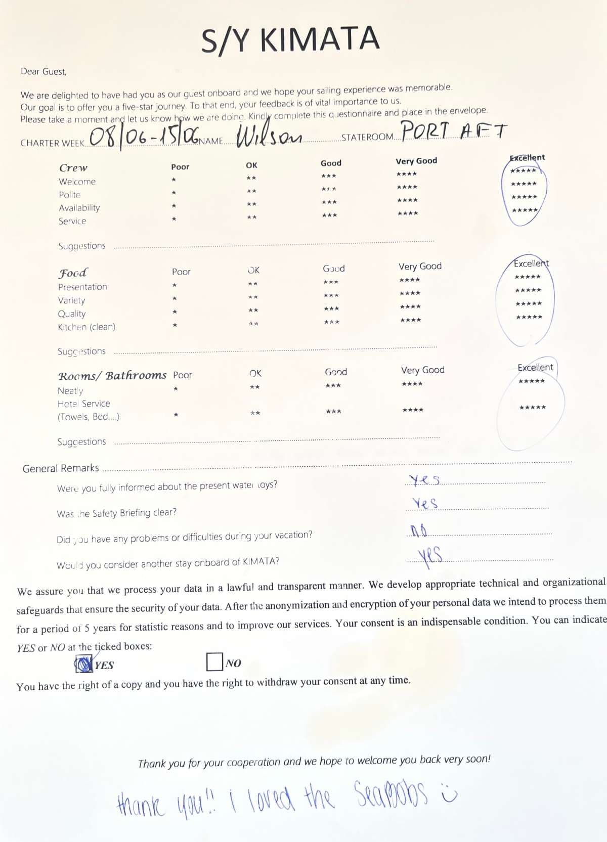 KIMATA guest review