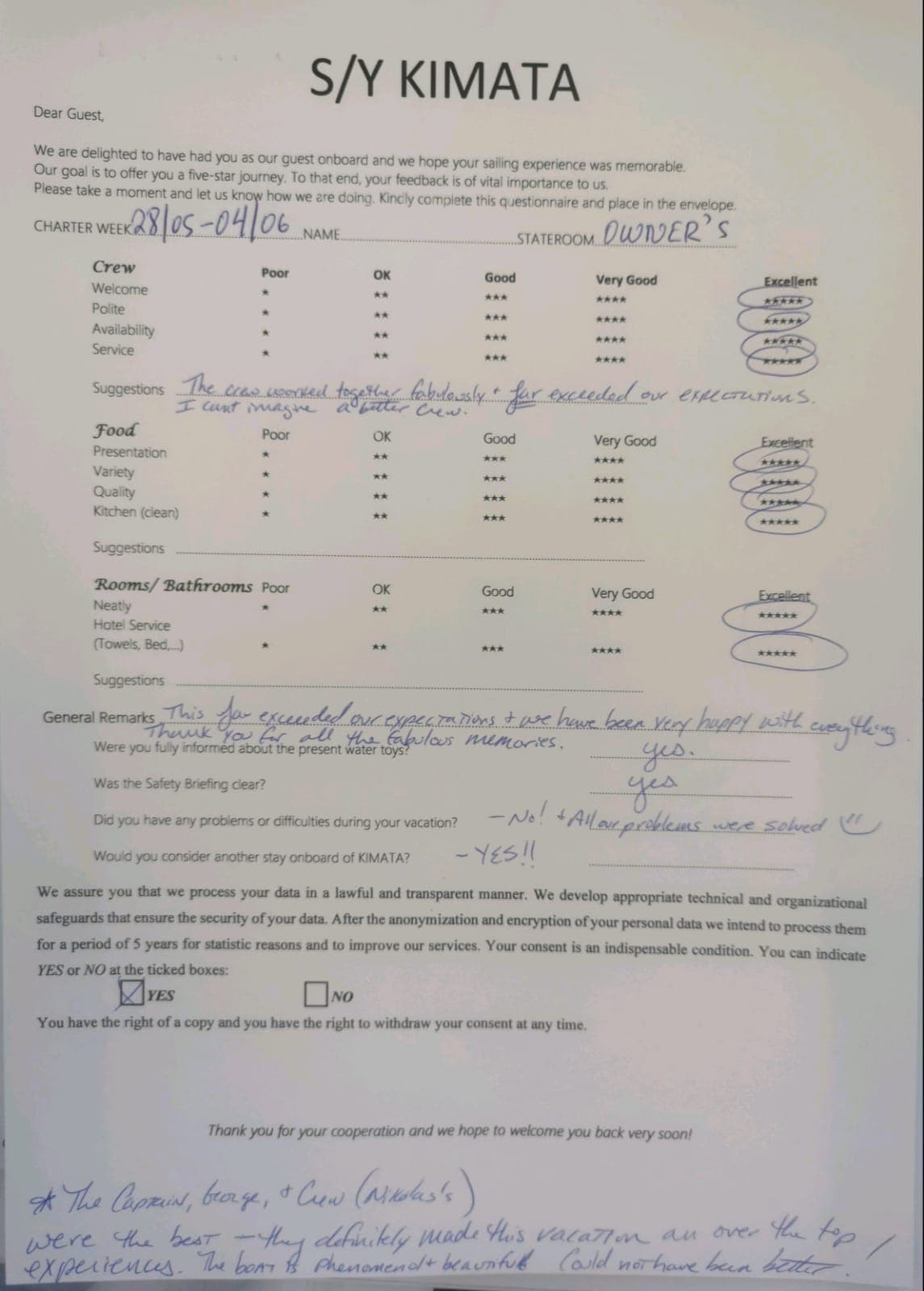 KIMATA guest review