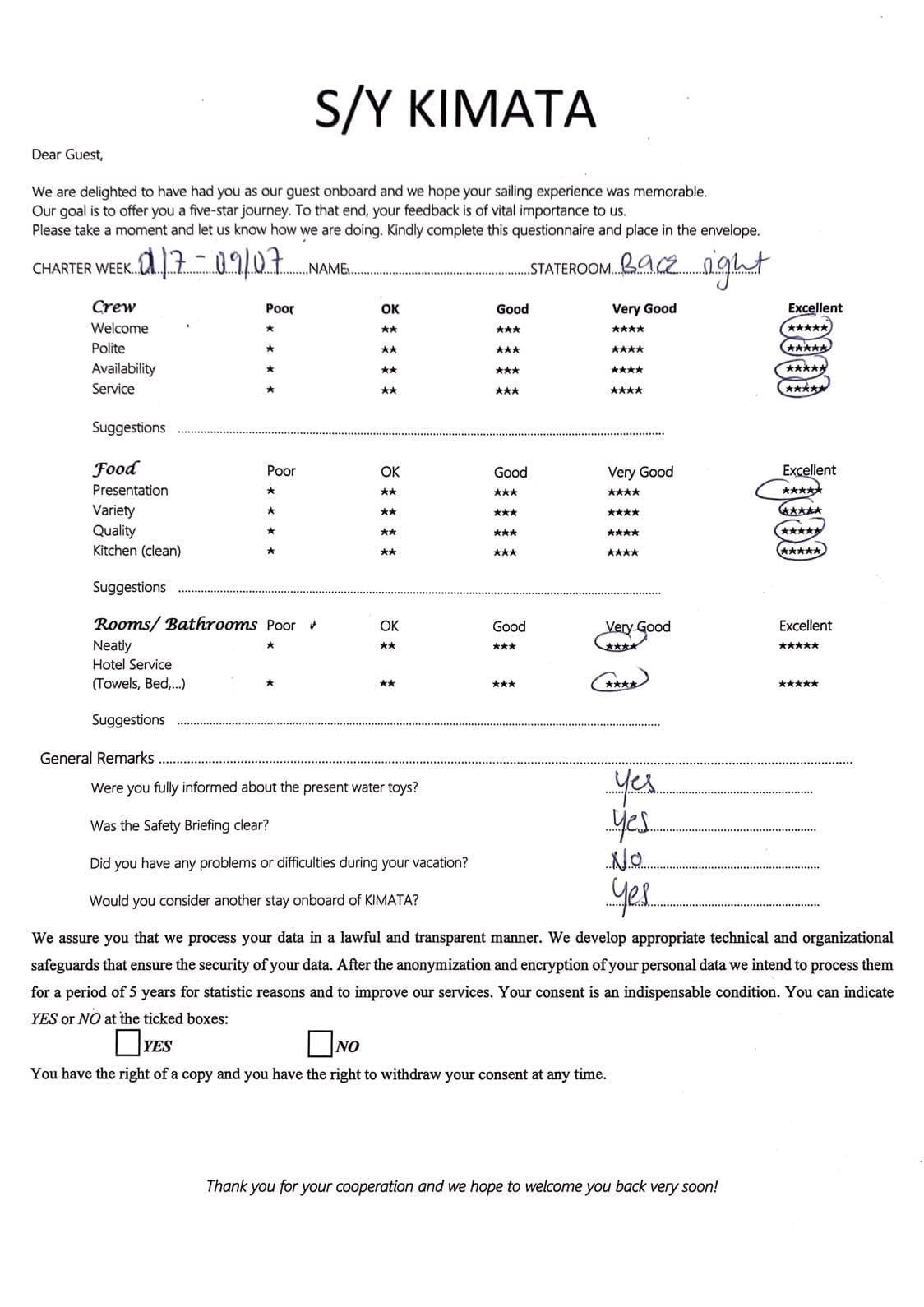 KIMATA guest review
