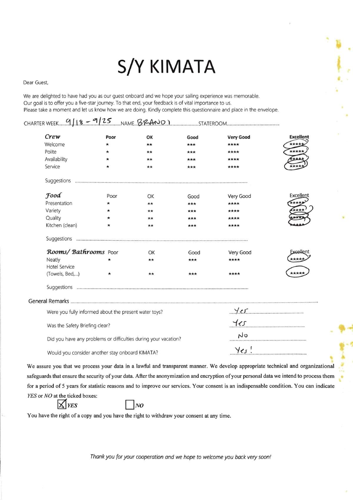 KIMATA guest review