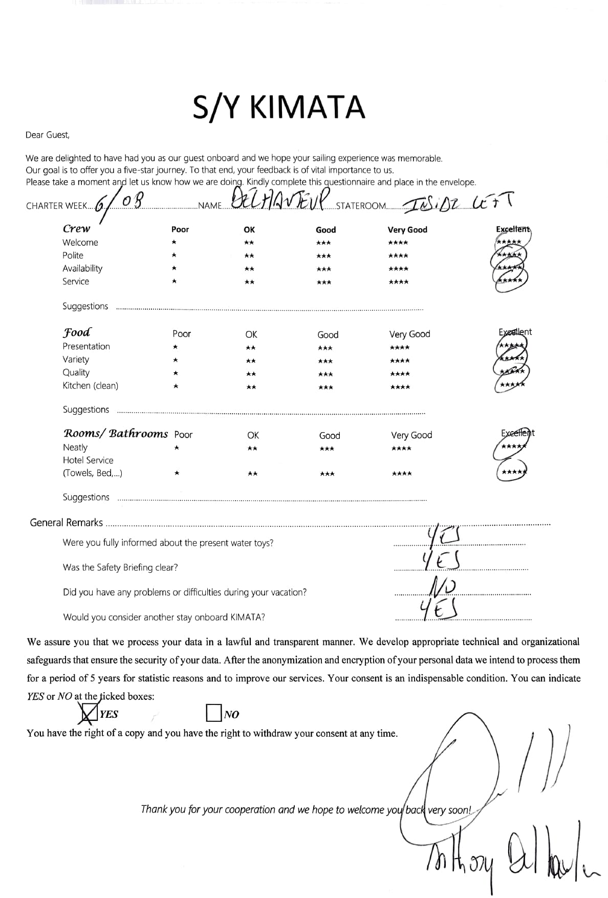 KIMATA guest review