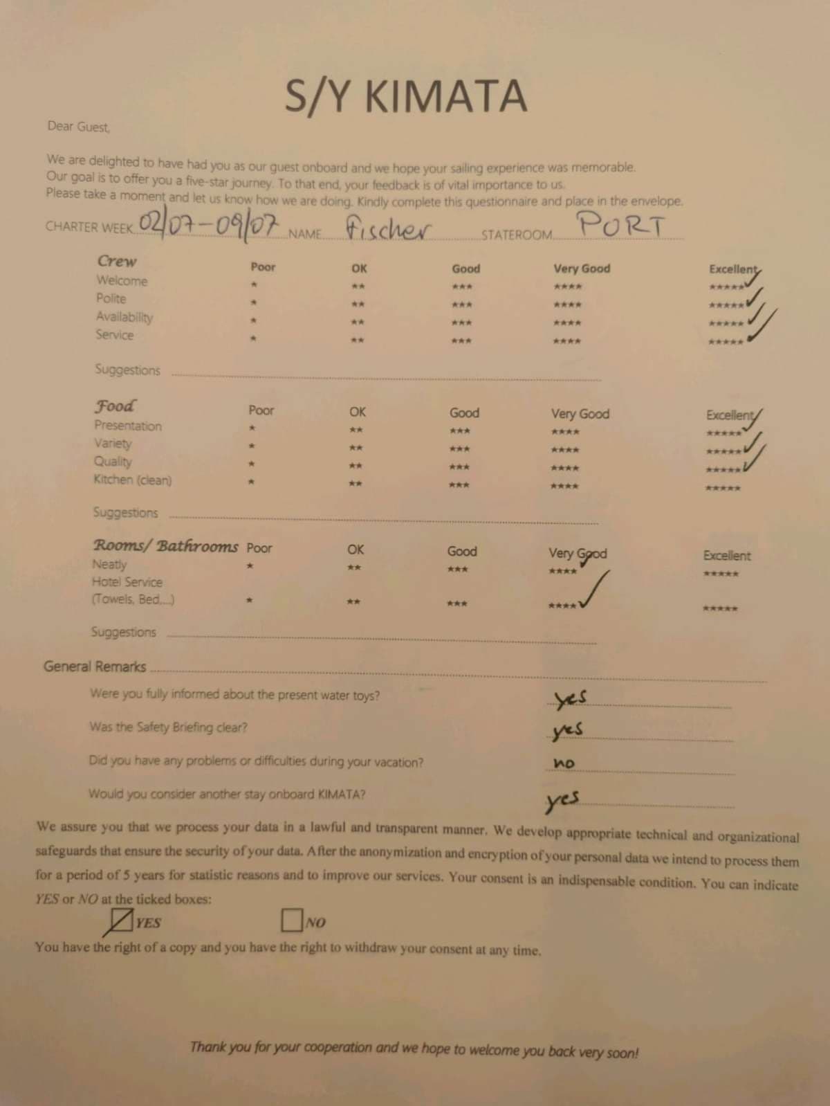 KIMATA guest review