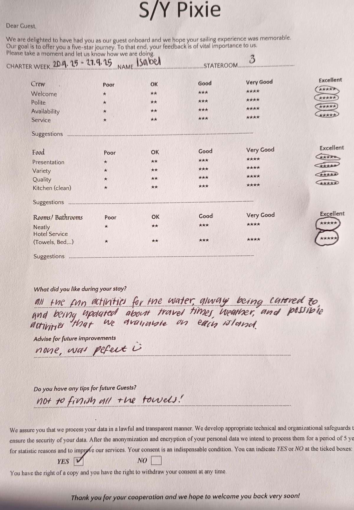 PIXIE guest review