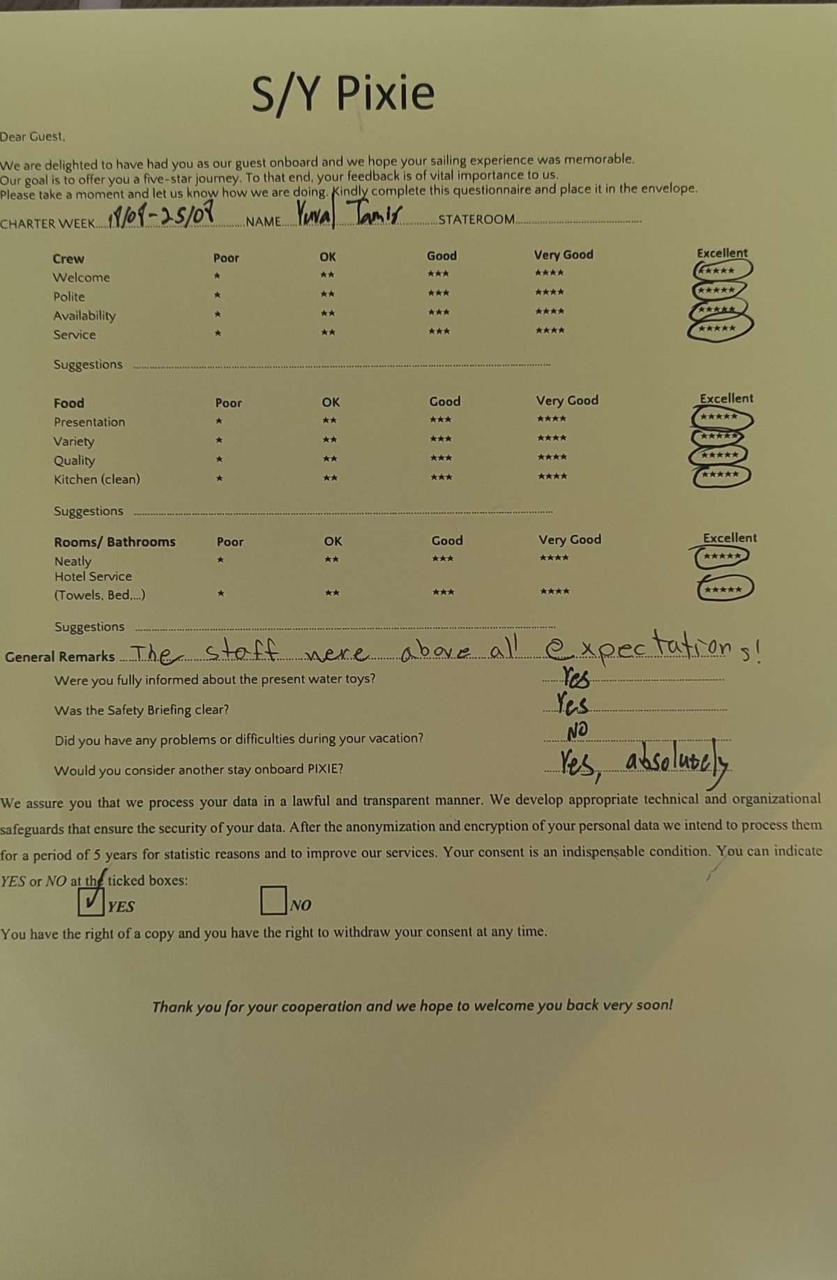 PIXIE guest review