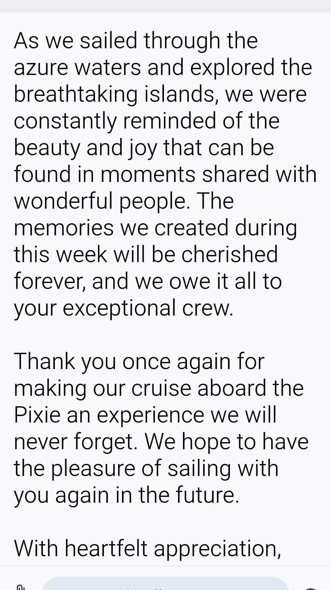 PIXIE guest review