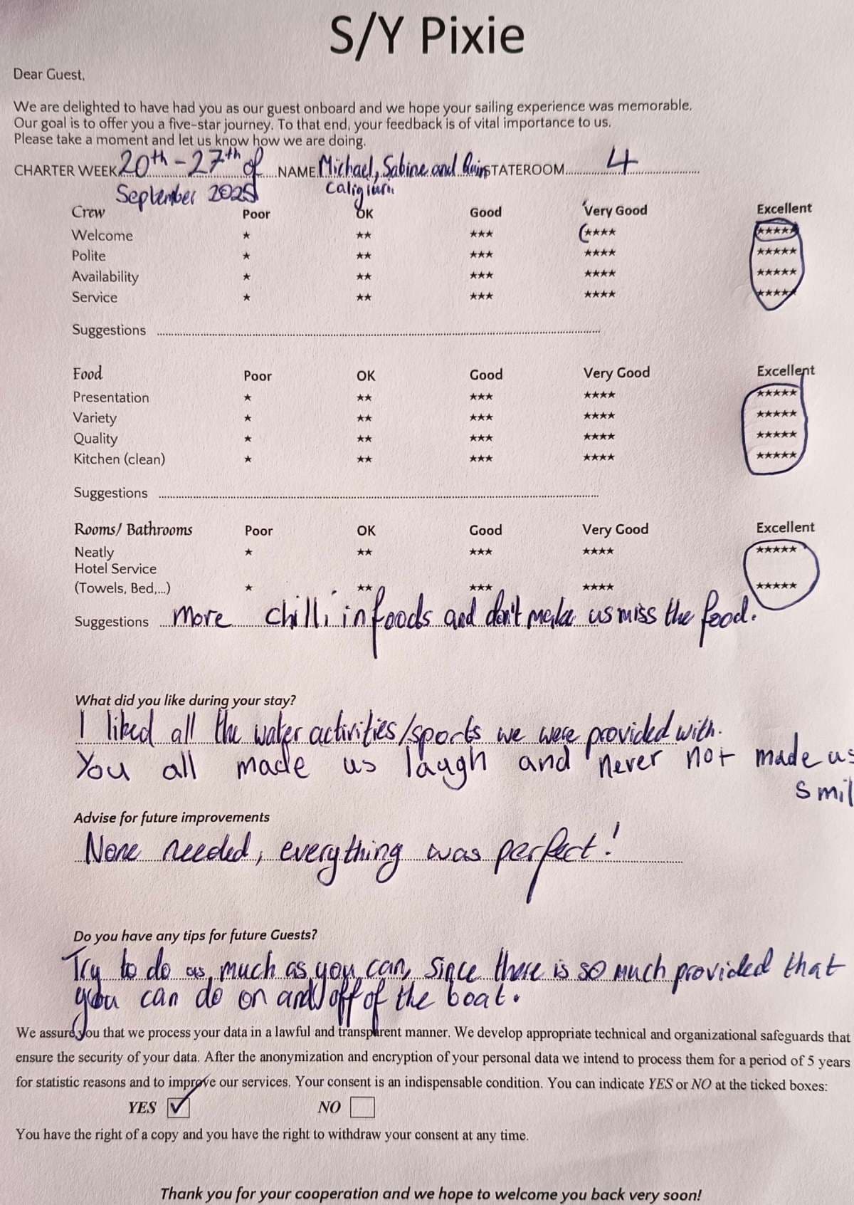 PIXIE guest review