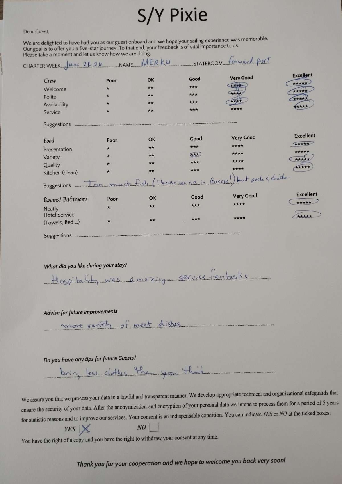 PIXIE guest review