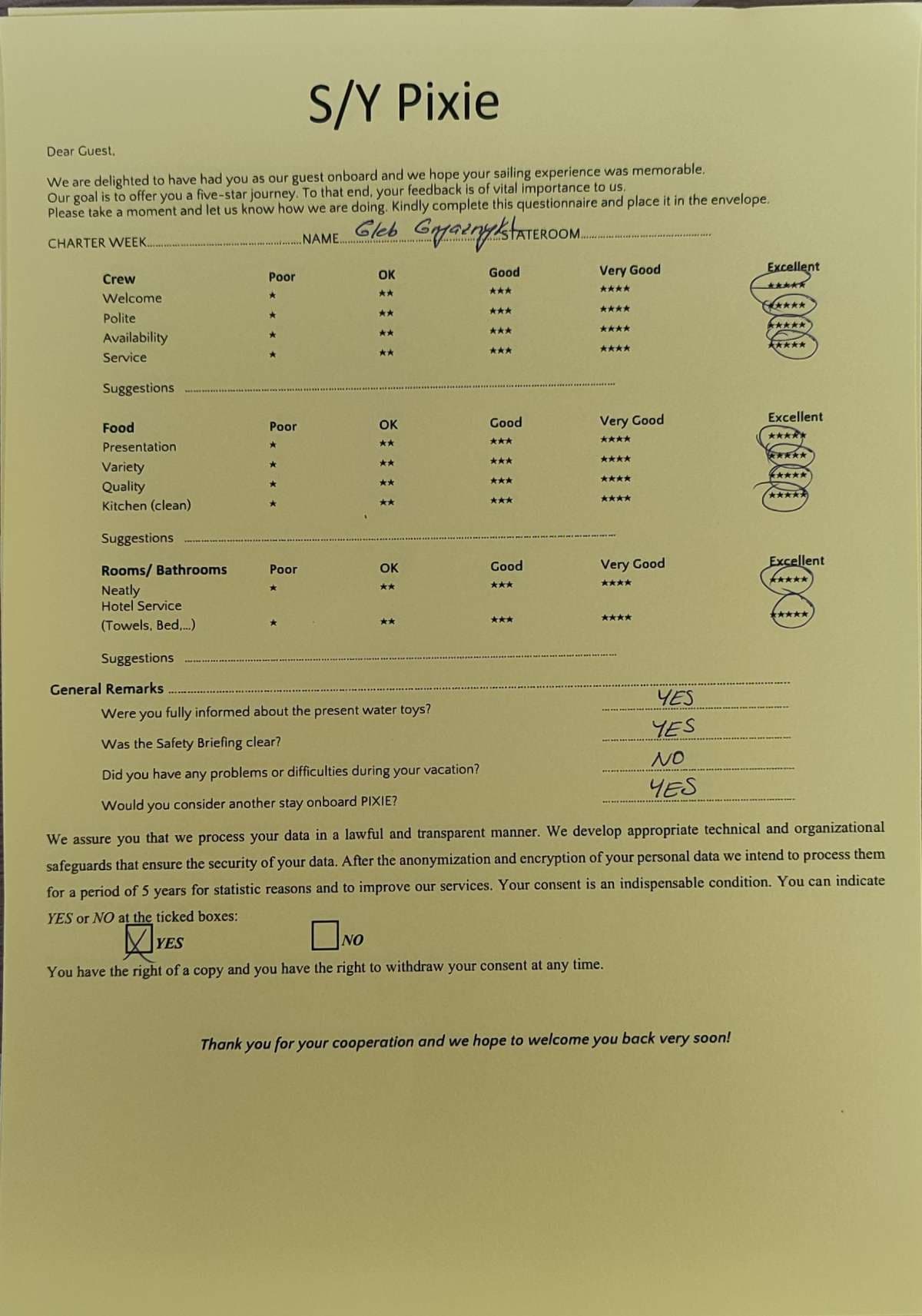 PIXIE guest review