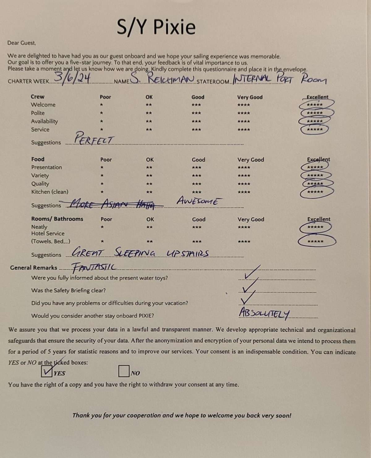 PIXIE guest review