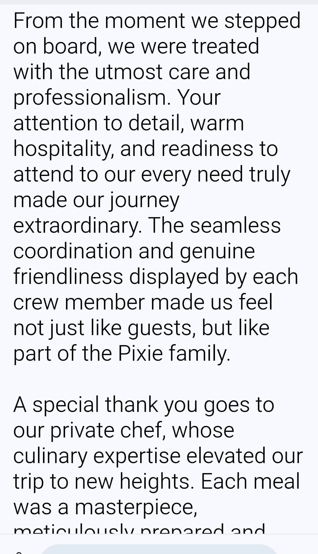 PIXIE guest review