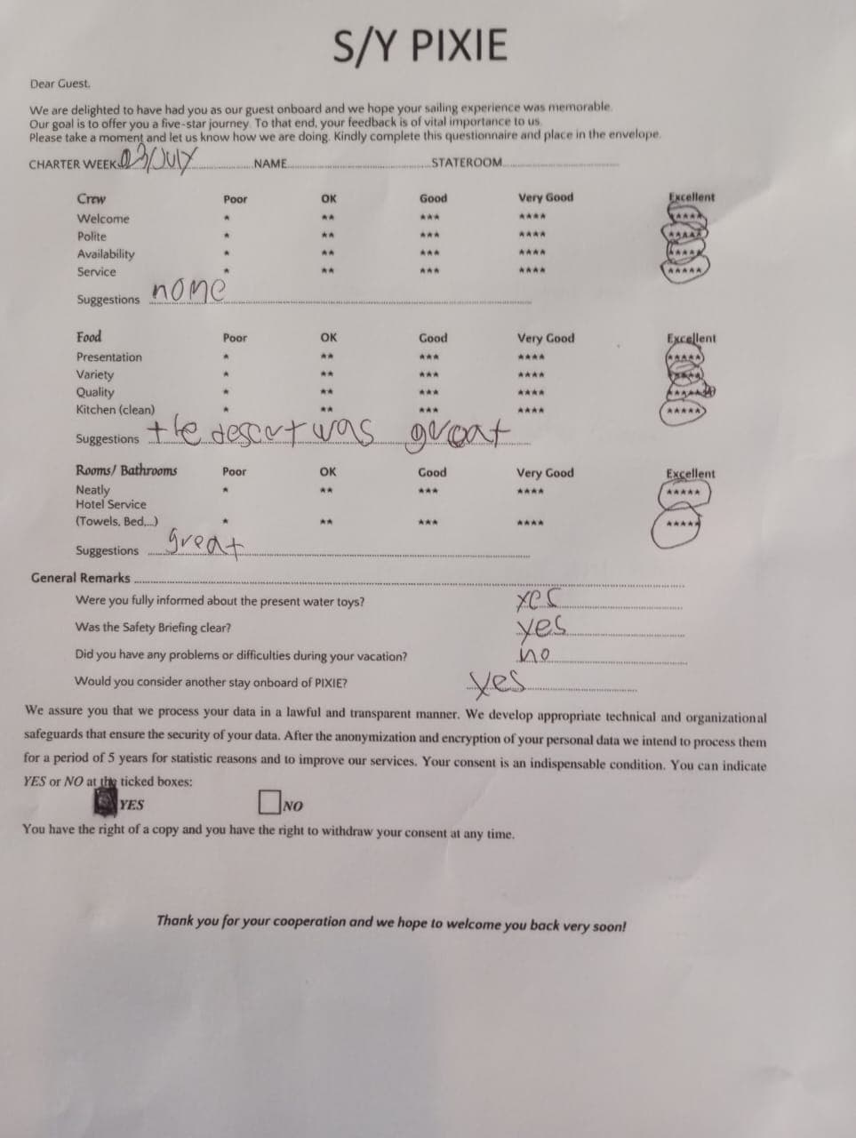 PIXIE guest review