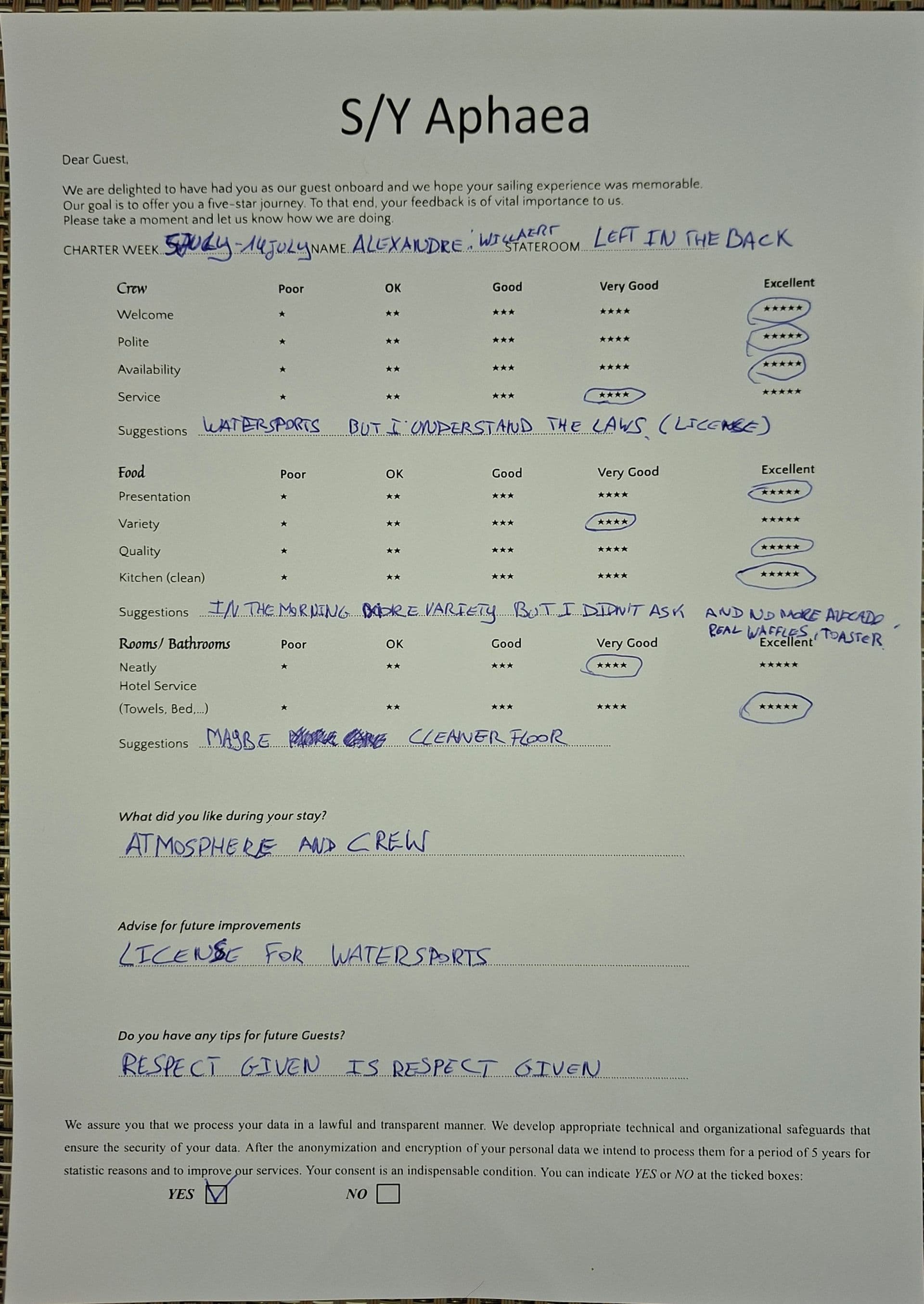 APHAEA guest review