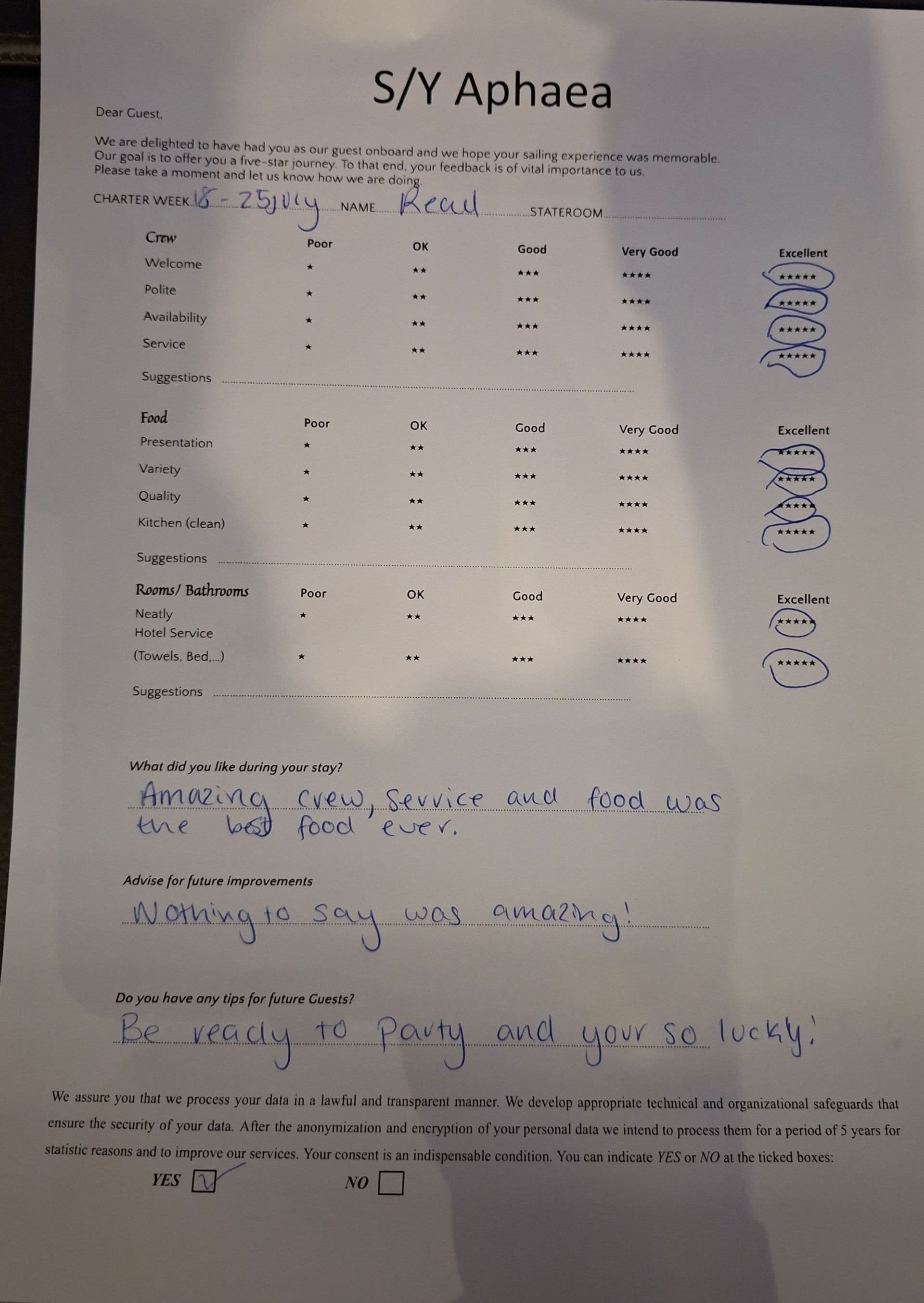 APHAEA guest review
