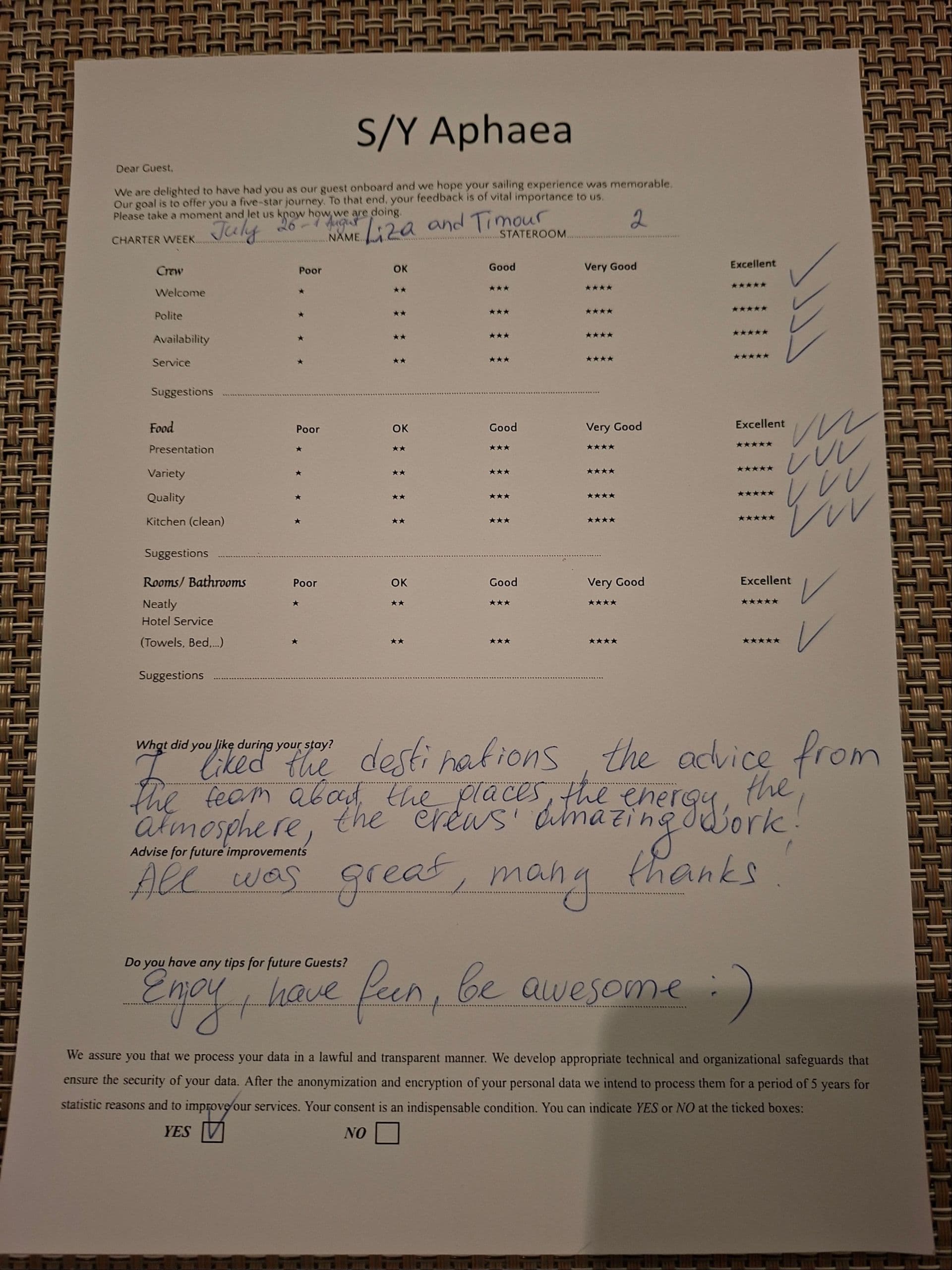 APHAEA guest review