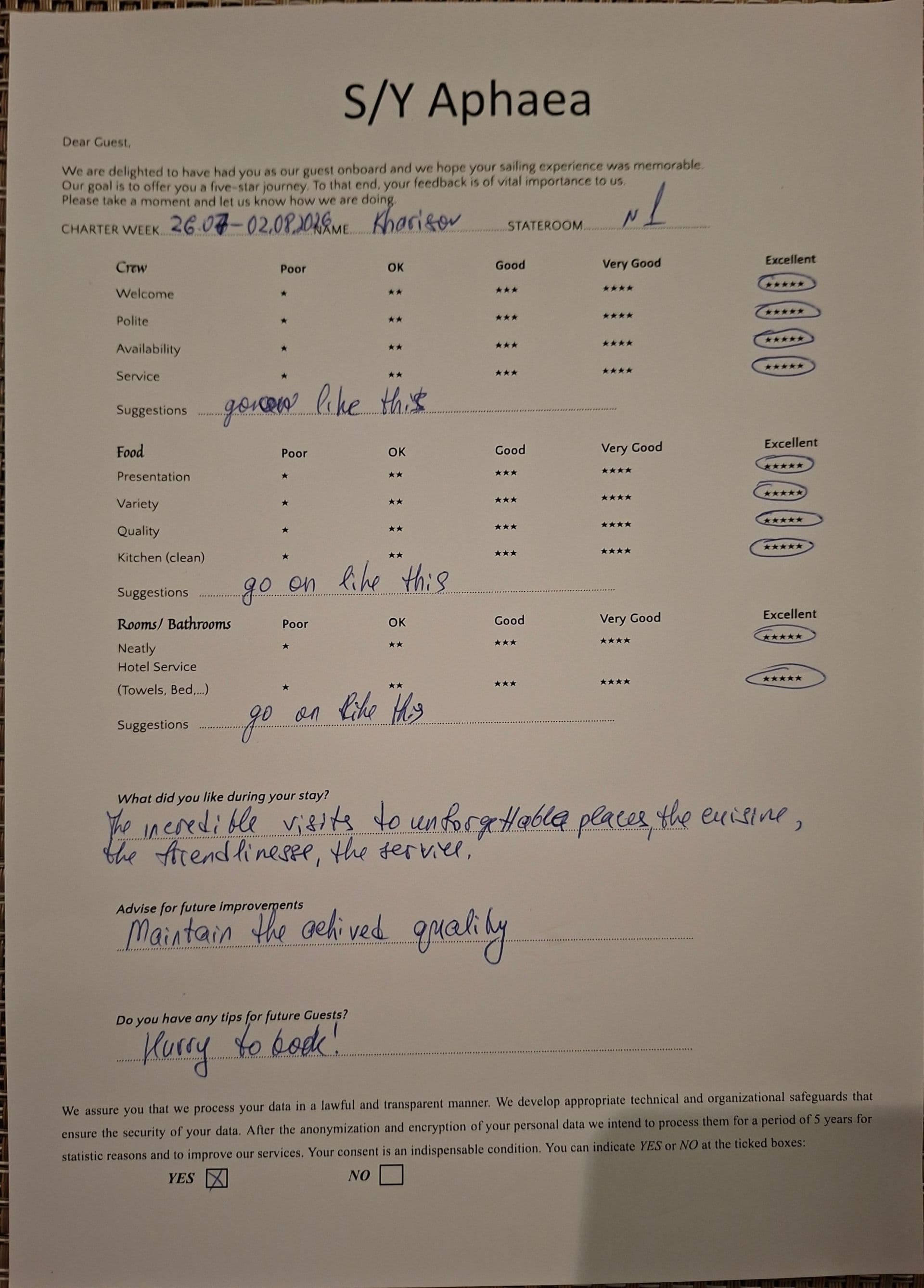 APHAEA guest review