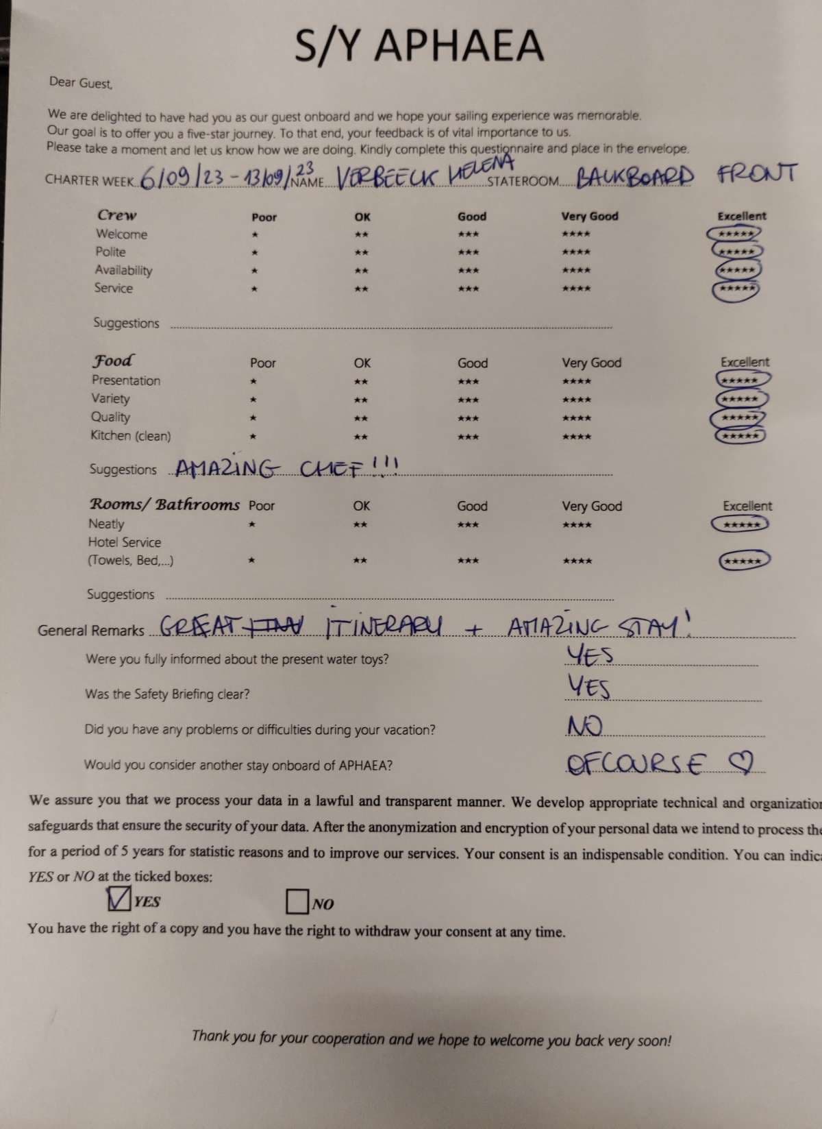 APHAEA guest review