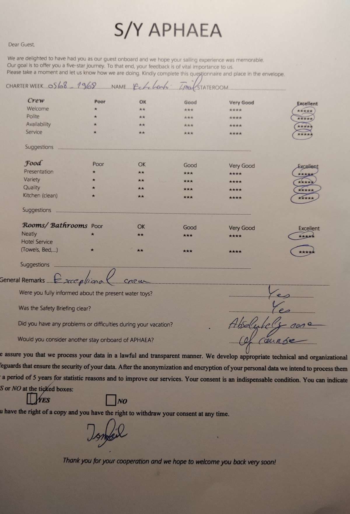 APHAEA guest review