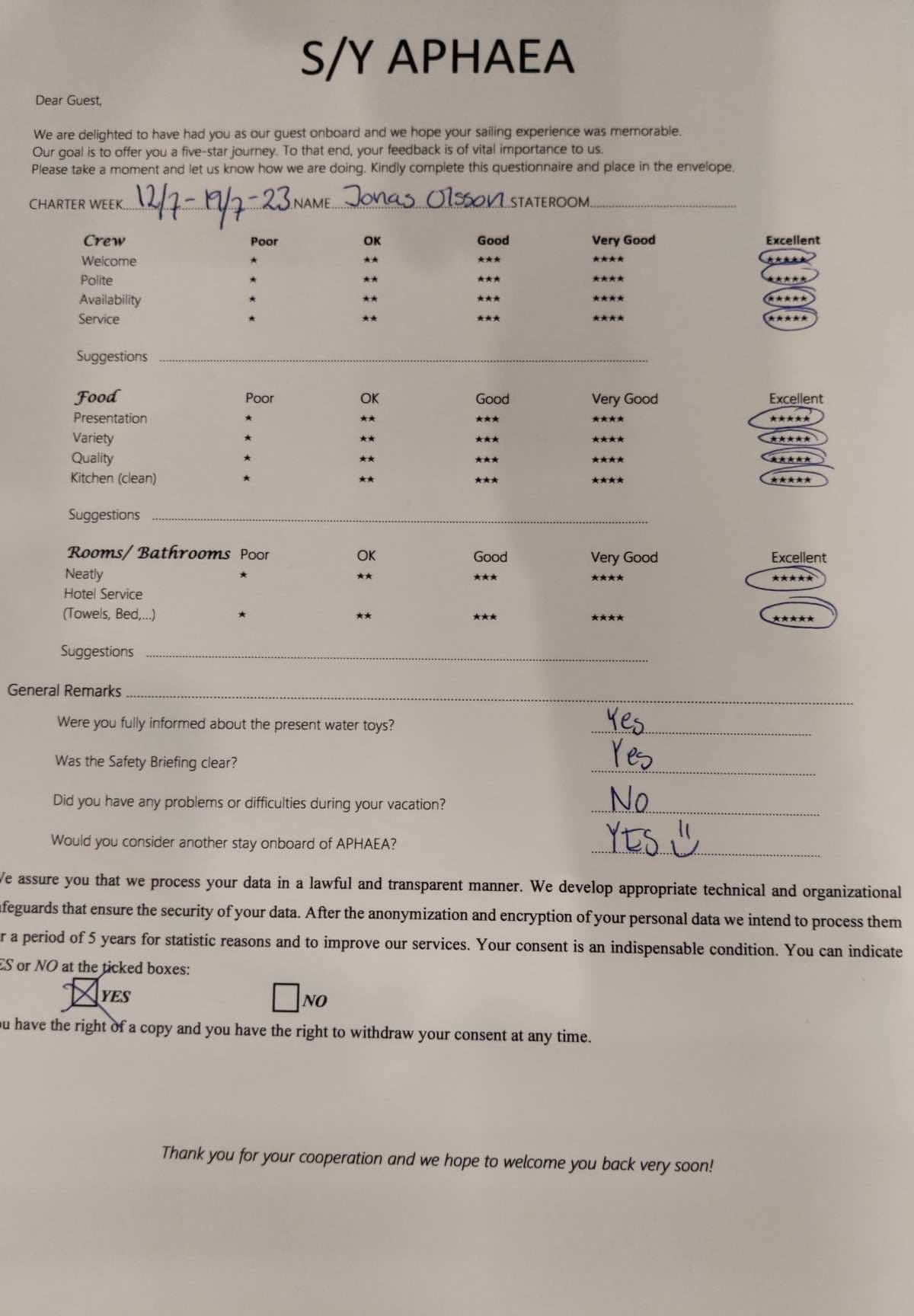 APHAEA guest review