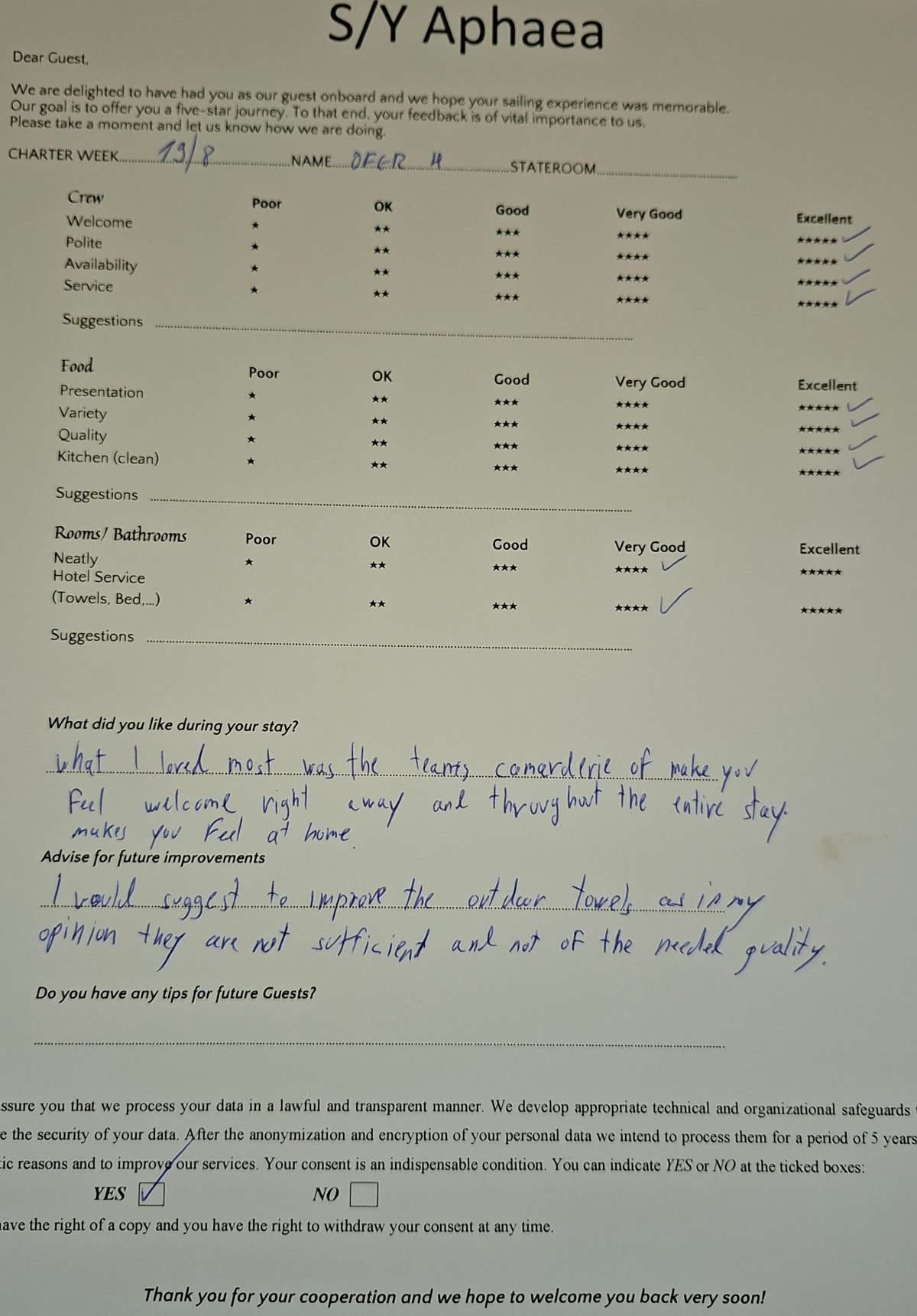 APHAEA guest review
