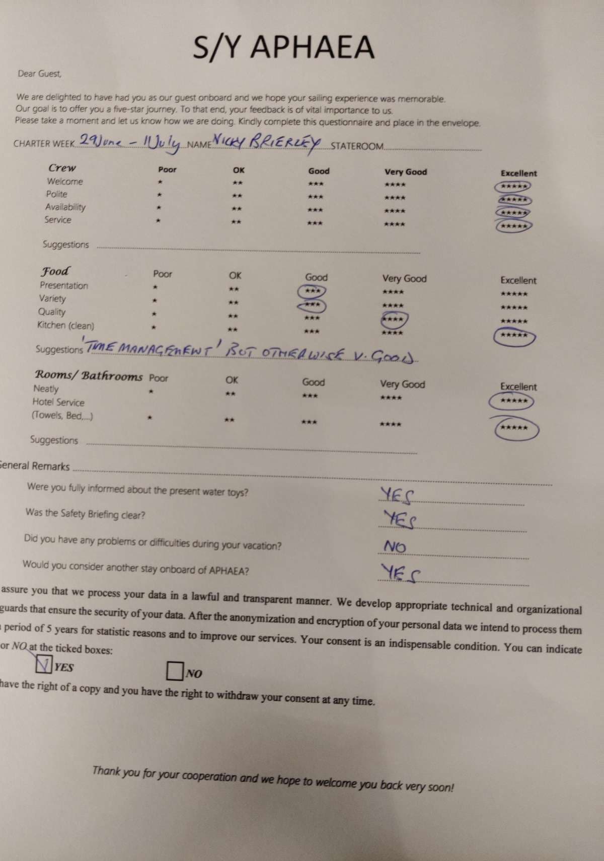 APHAEA guest review
